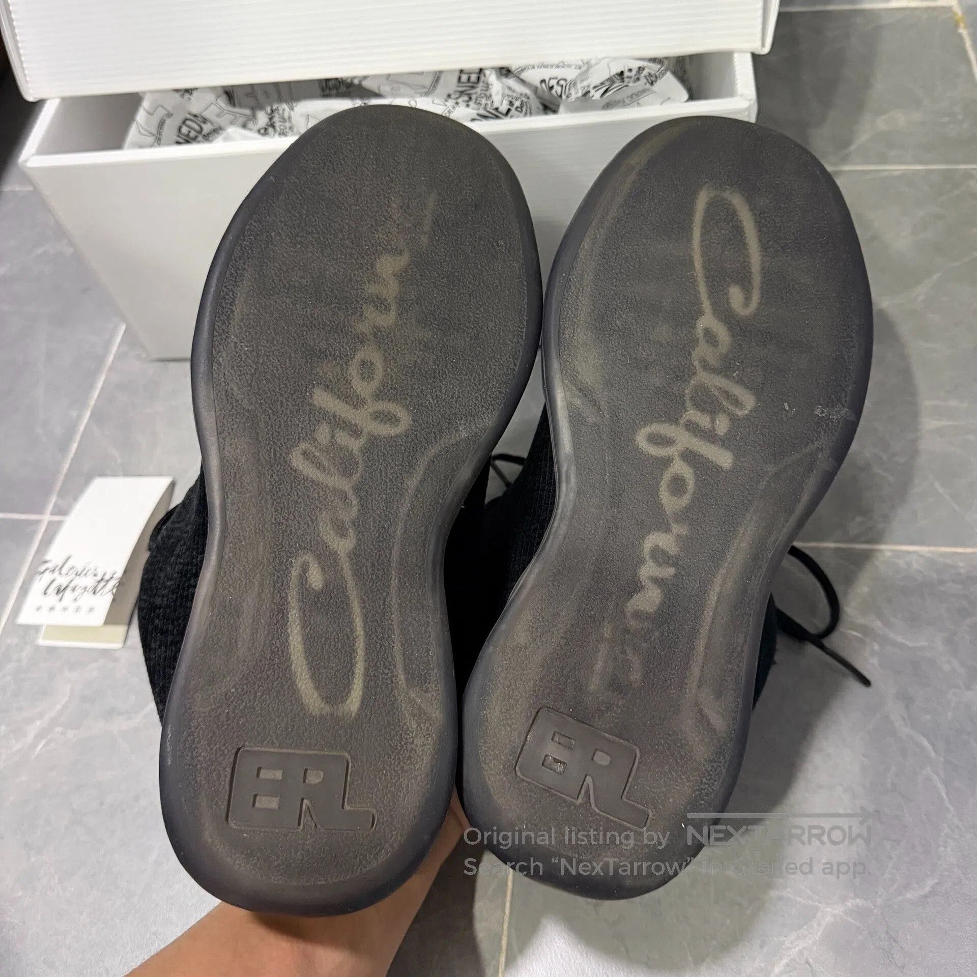 ERL ERL Navy Suede Slip-On Shoes. Size US 10 / EU 43 - 8 Thumbnail