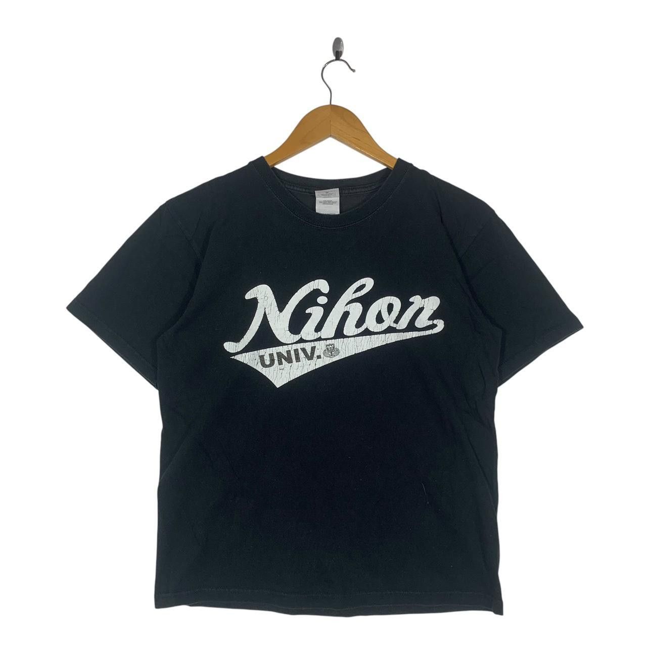 Vintage Vintage NIHON UNIVERSITY TOKYO Private Alumni Tee Shirt Top Size L / US 10 / IT 46 - 1 Thumbnail