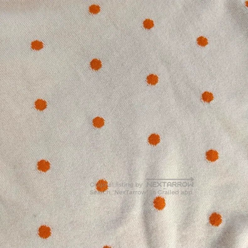 Hermes Hermes Cashmere cotton jacquard short-sleeved knitwear Size XXS / US 00 / IT 34 - 6 Thumbnail