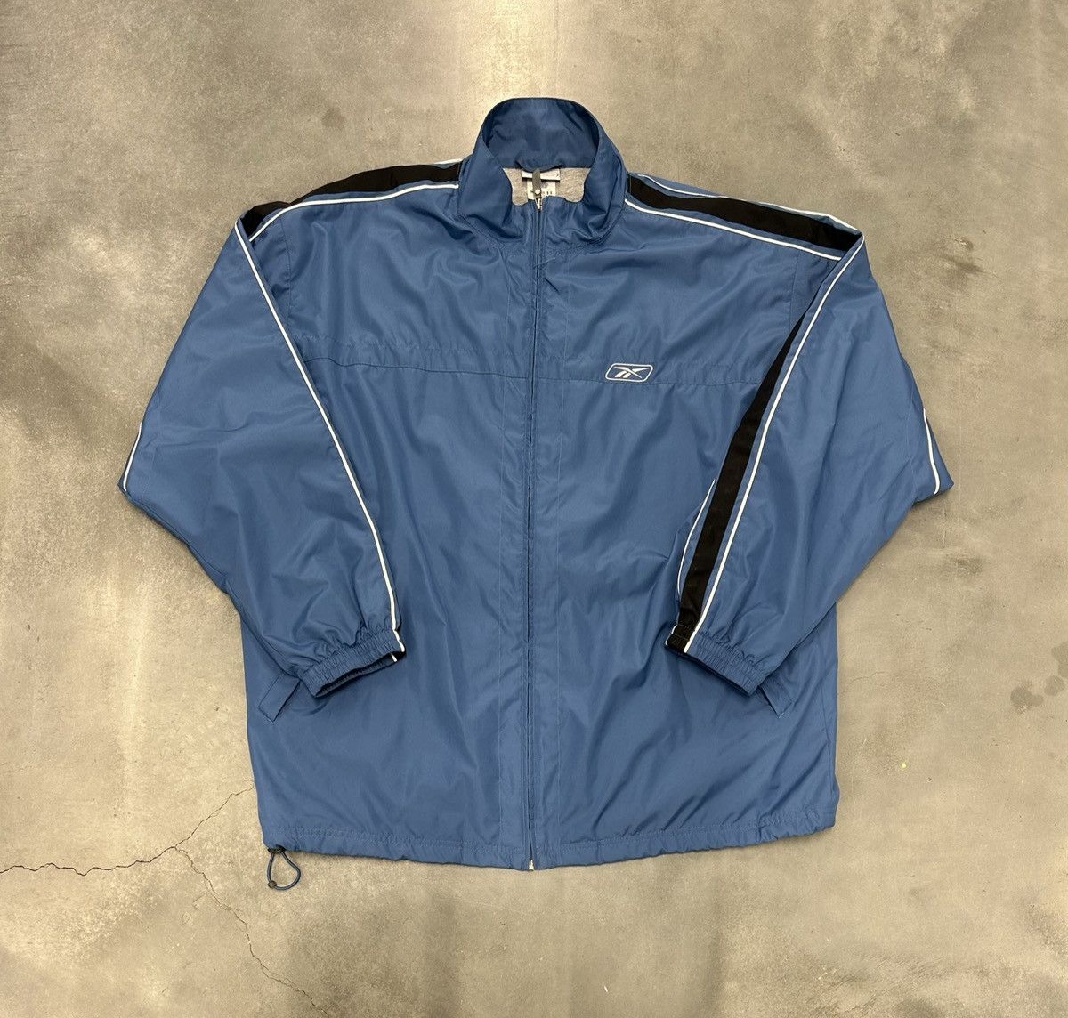 Reebok × Vintage Vintage 90s Reebok windbreaker Size US XL / EU 56 / 4 - 1 Thumbnail