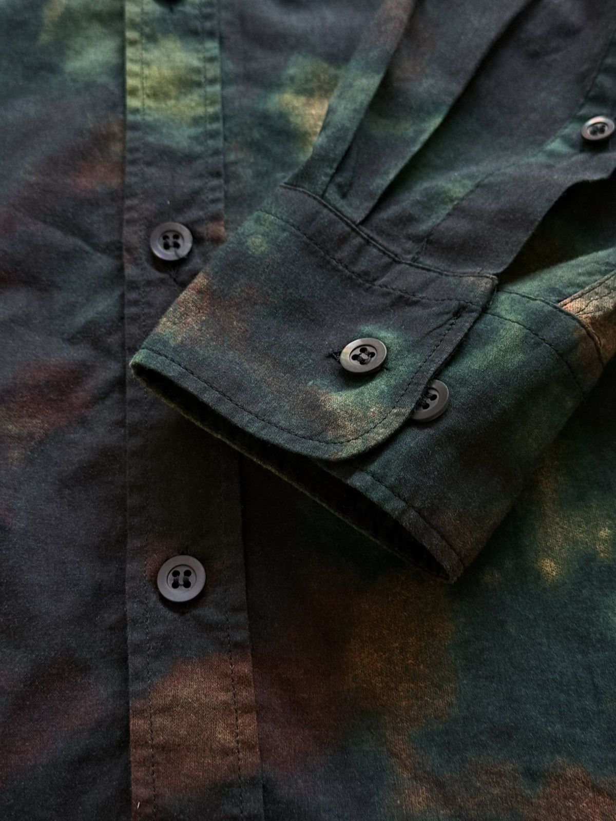 Dries Van Noten Dries Van Noten Dyed Button Up Shirt Size US M / EU 48-50 / 2 - 4 Thumbnail