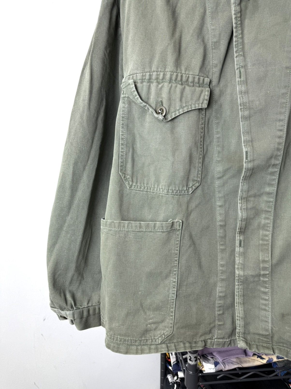 Vintage Rare! 70’s Vintage France Work Jacket Military Size US L / EU 52-54 / 3 - 4 Thumbnail