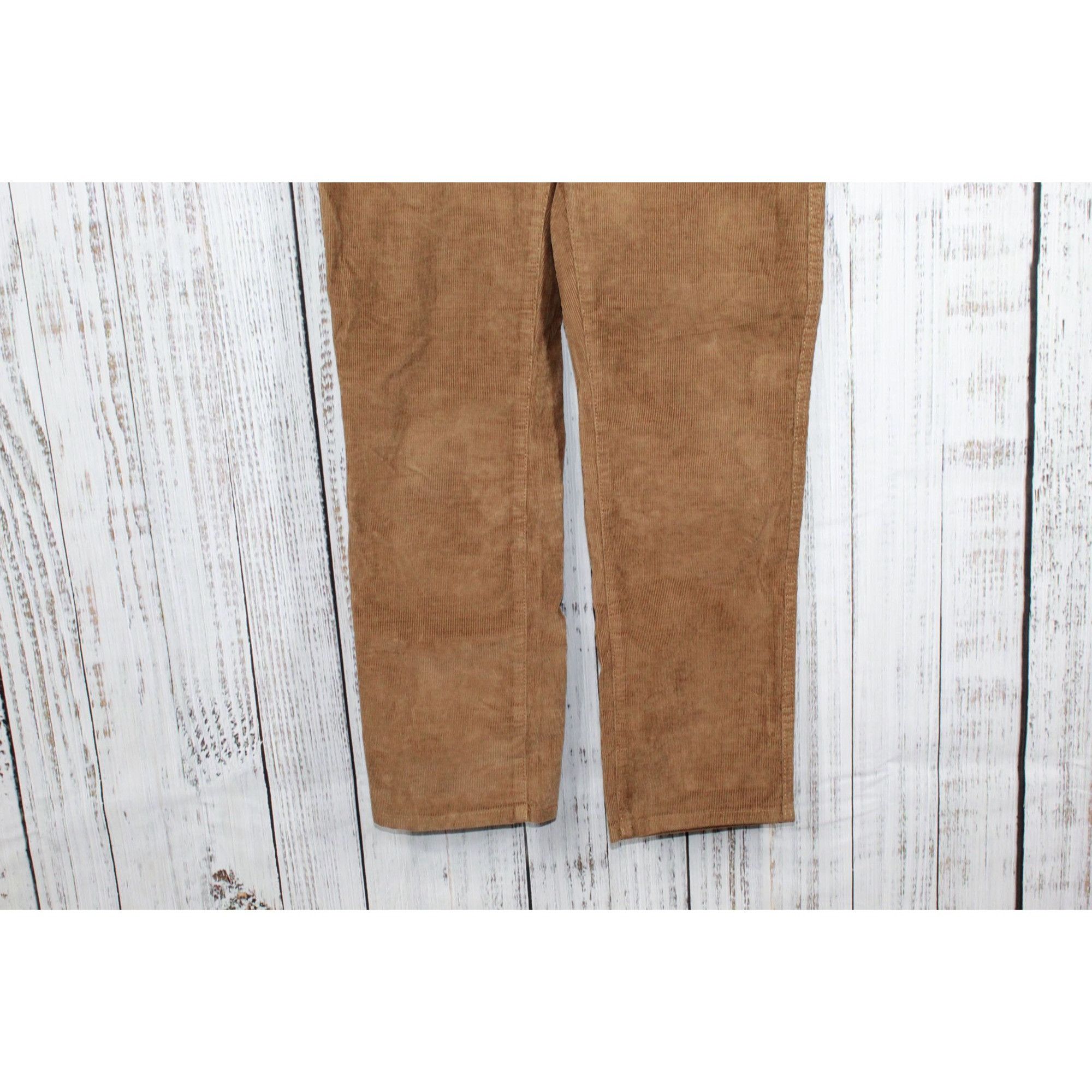 L.L. Bean LL Bean BeanFlex Corduroy Pants Five Pocket Straight Leg Size US 31 - 2 Thumbnail