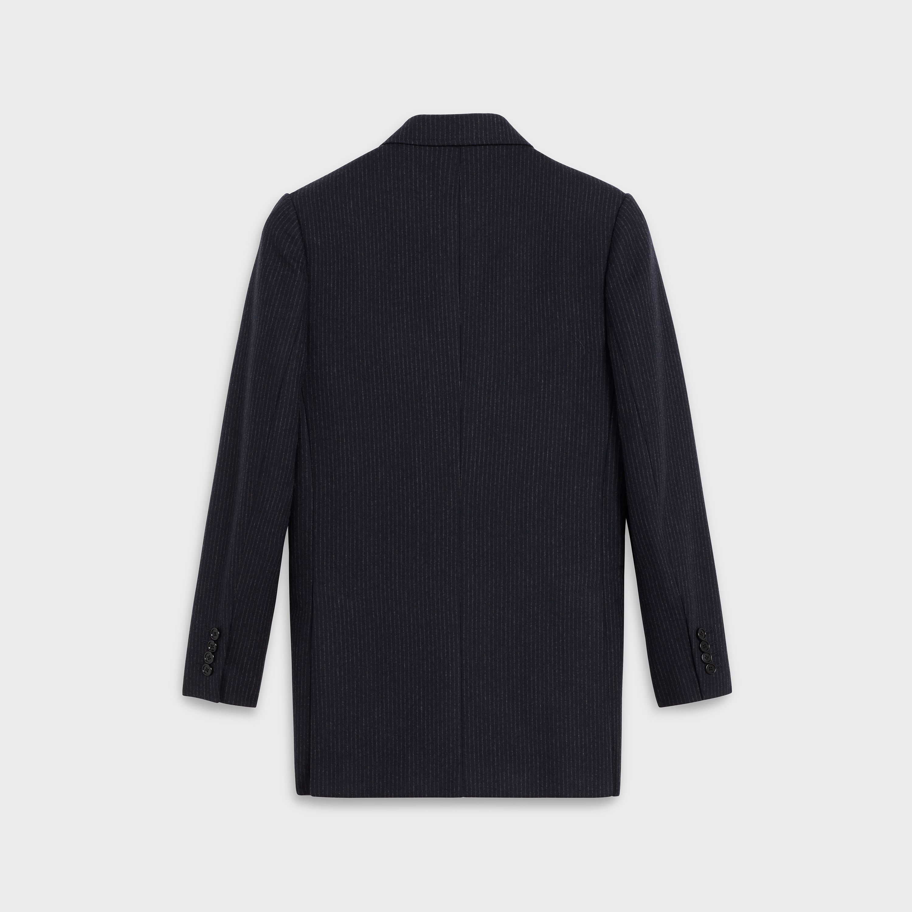 Celine o1w1db10525 2V2954 Rectangle Jacket in Navy Blue Size US L / EU 52-54 / 3 - 3 Thumbnail