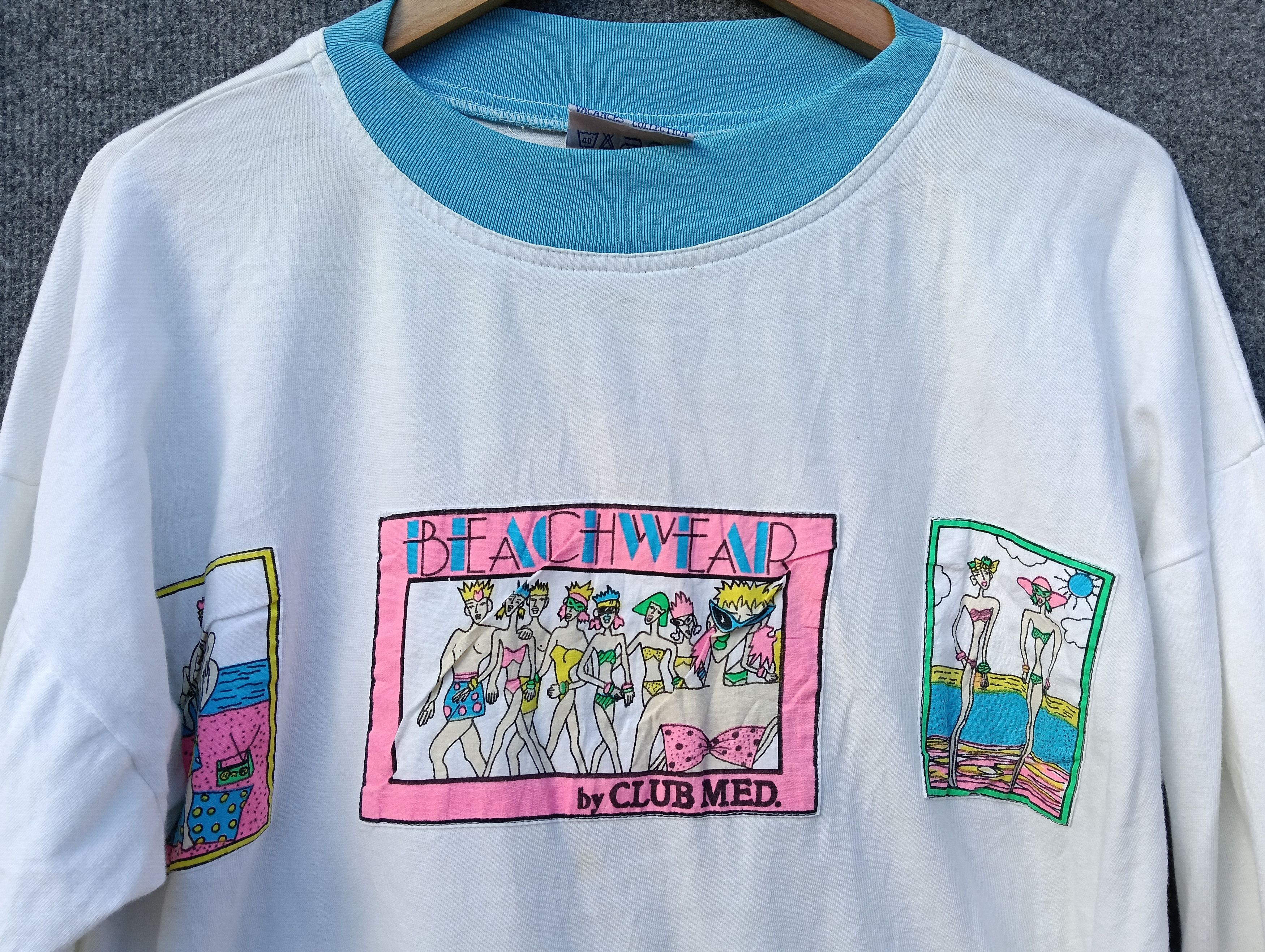 Vintage 1990 Club Mediterranee/Club Med Jumper Sweatshirt Size L Size US L / EU 52-54 / 3 - 2 Thumbnail