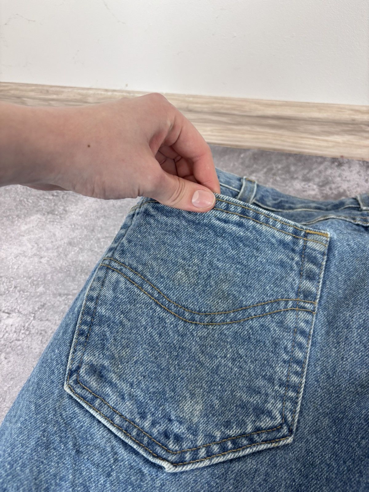 Carhartt Vintage Carhartt Men’s Blue Denim Jeans Straight Fit B17 STW Size US 33 - 8 Thumbnail