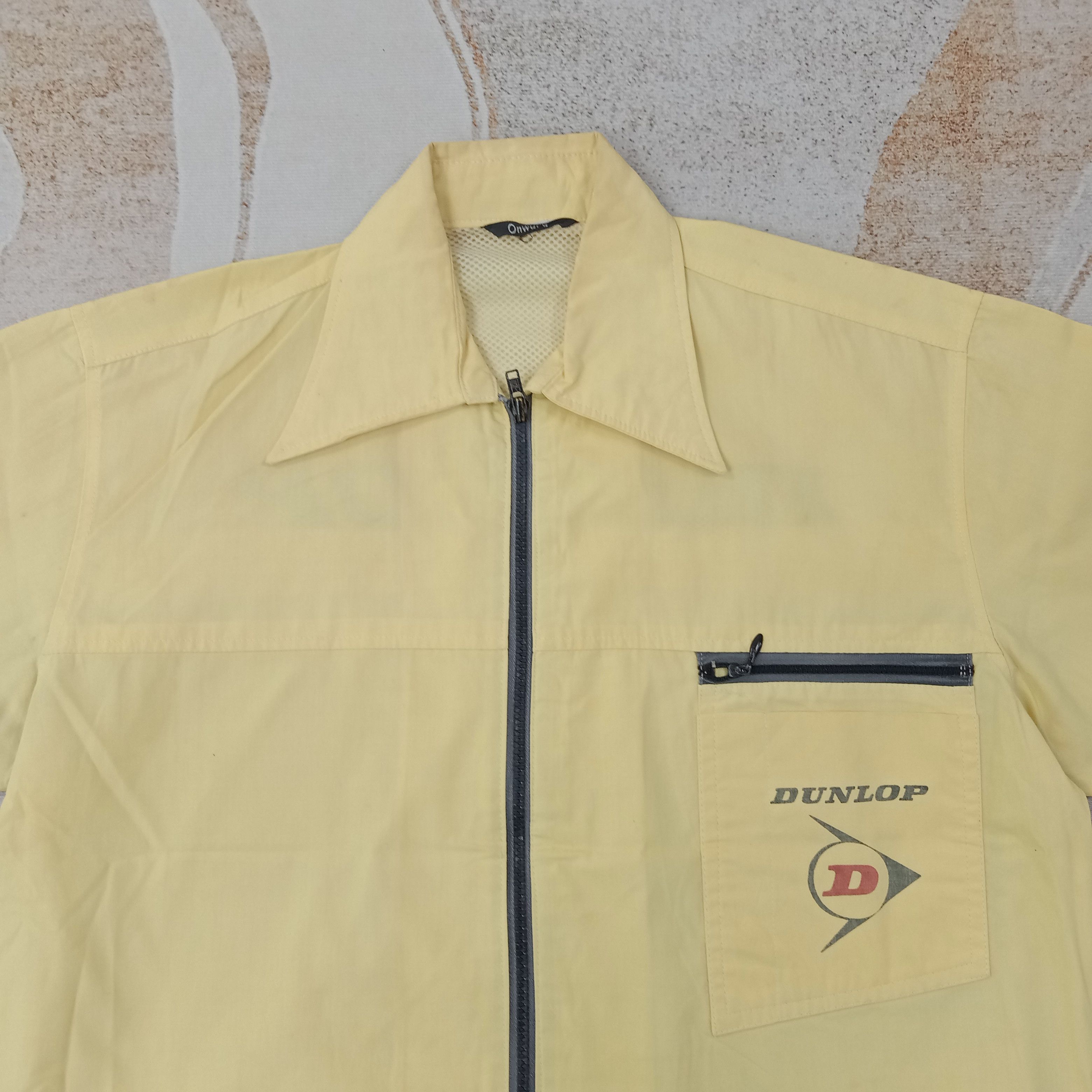 Japanese Brand Dunlop Racing Motorsports Work Shirt C259N16 Size US M / EU 48-50 / 2 - 2 Thumbnail