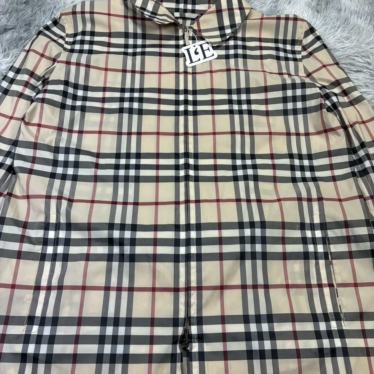 Burberry Womens Vintage Burberry Nova Check Full Zip Packable Jacket Size M / US 6-8 / IT 42-44 - 8 Thumbnail