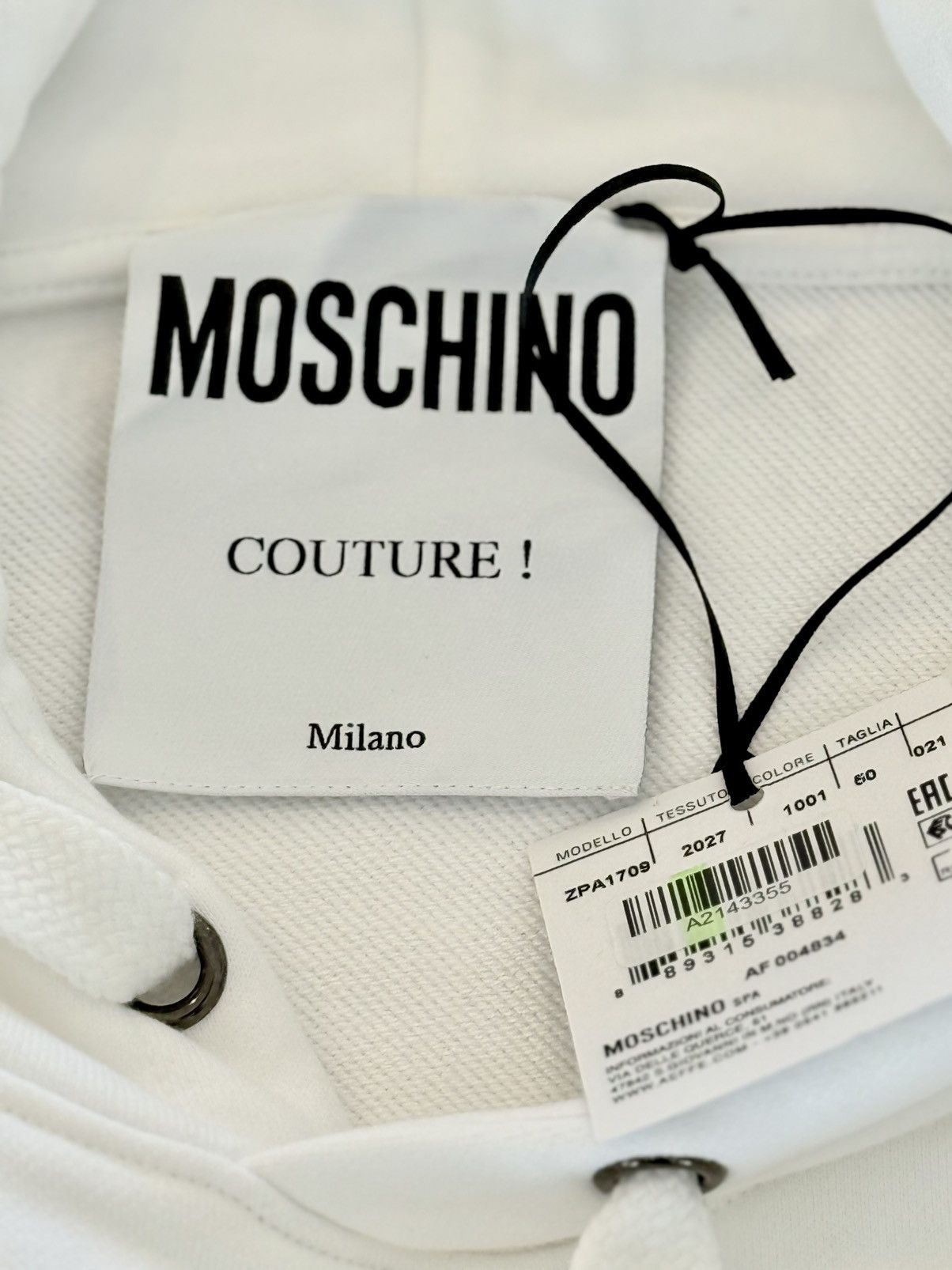 Jeremy Scott New Limited Edition Jeremy Scott for Moschino Zipper Logo 50 Size US M / EU 48-50 / 2 - 5 Thumbnail