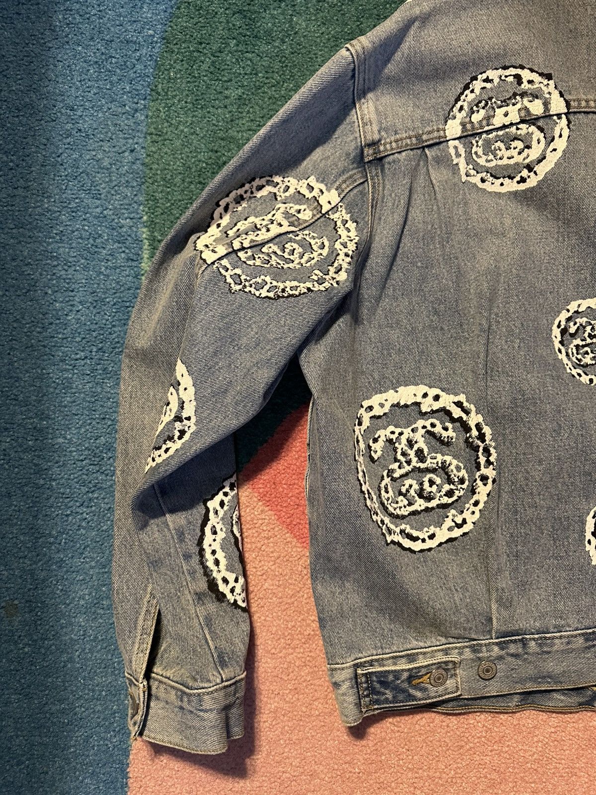 DENIM TEARS × Levi's × Stussy Denim Tears Stussy Levi Type 2 Jacket Size US M / EU 48-50 / 2 - 8 Thumbnail