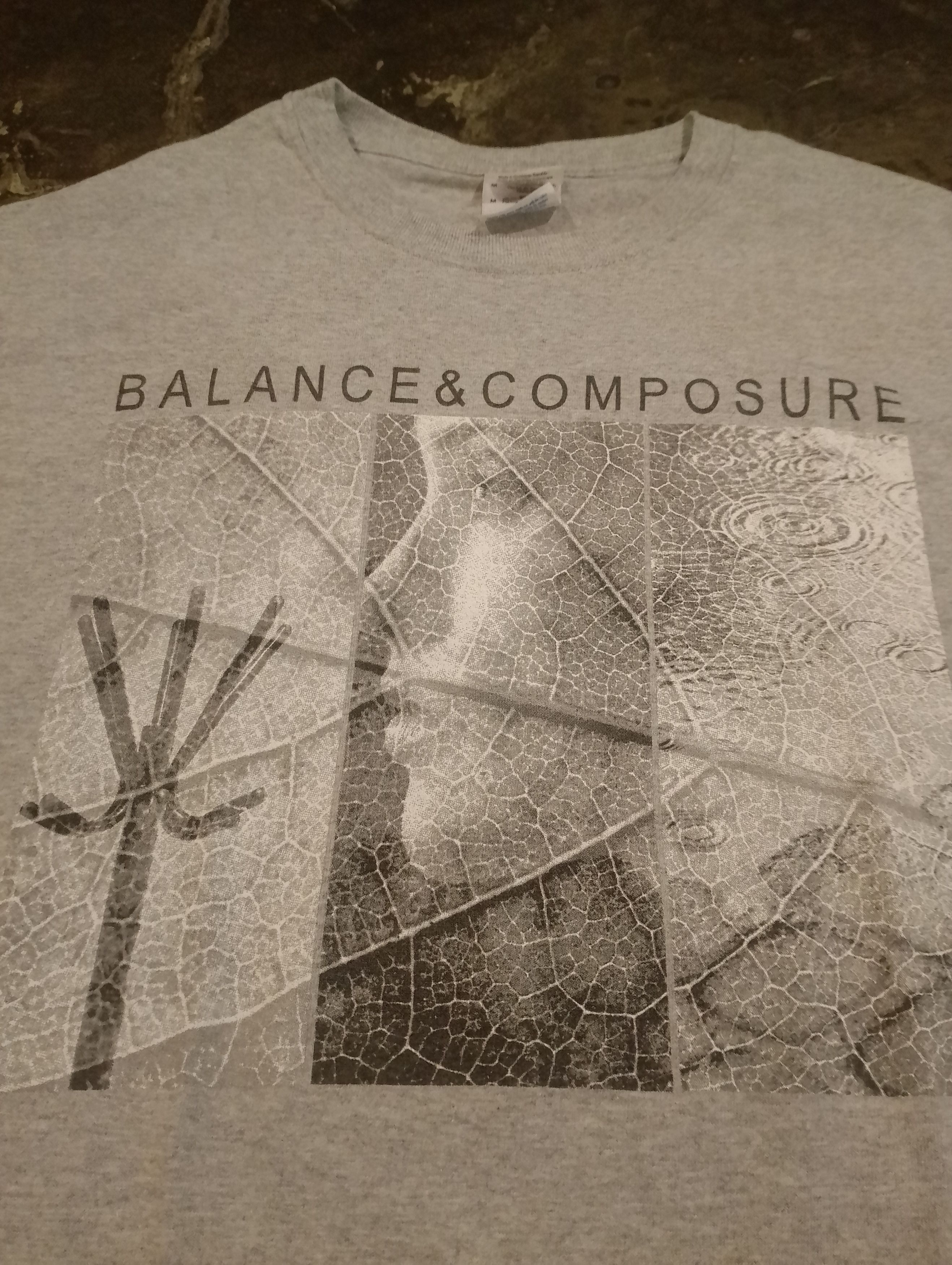 Band Tees 00s BALANCE&COMPOSURE TSHIRT Size US M / EU 48-50 / 2 - 3 Thumbnail