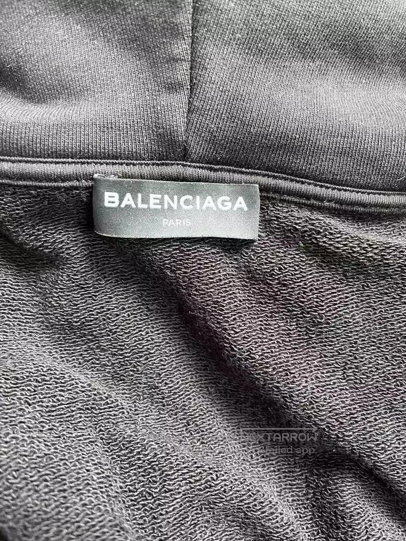 Balenciaga Balenciaga Small Logo Zipper Hoodie. Size US S / EU 44-46 / 1 - 8 Thumbnail