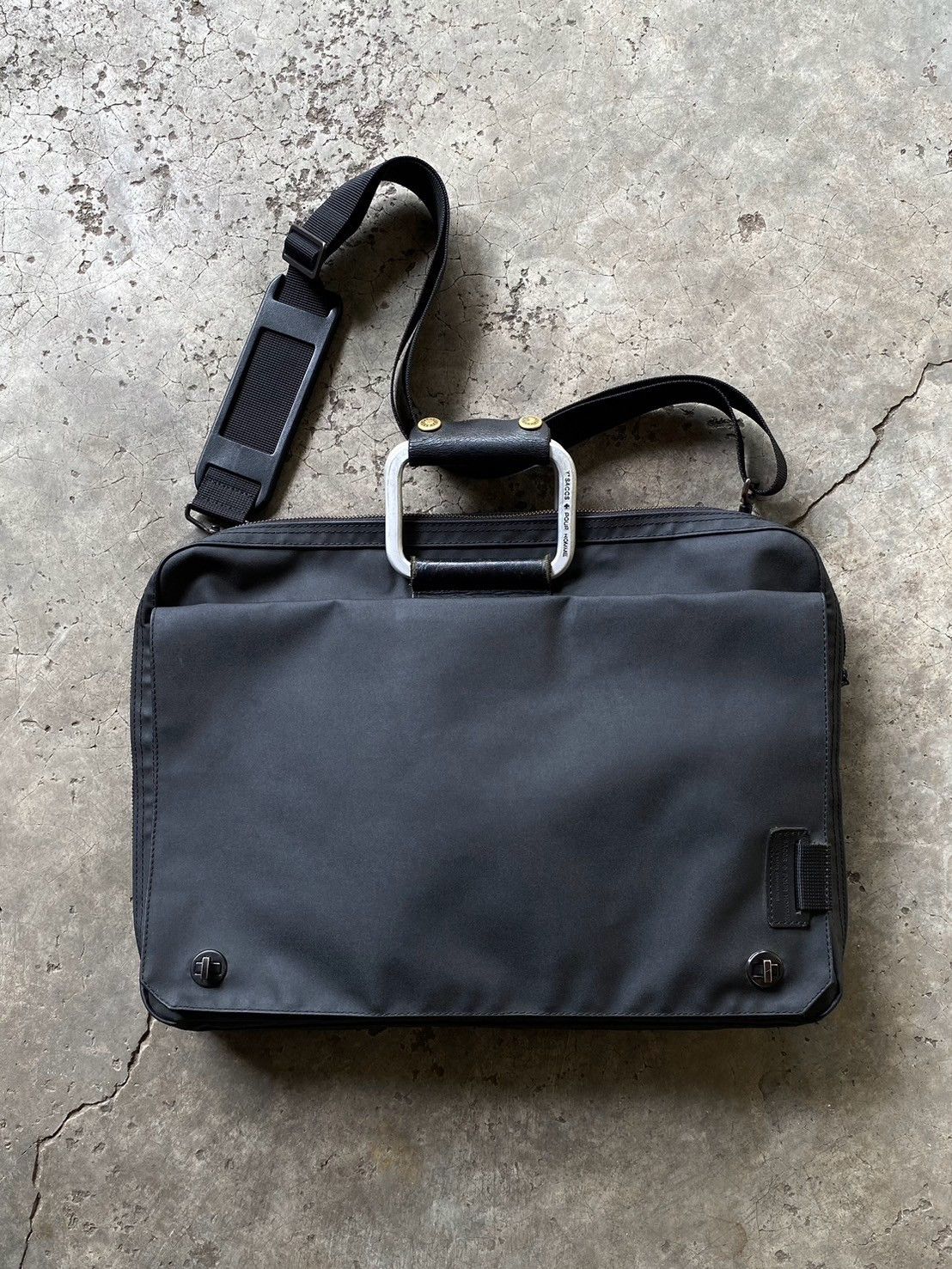 Yohji Yamamoto Y’Saccs + Pour Homme Yohji Yamamoto Briefcase Bag Japan Made Size ONE SIZE - 1 Thumbnail