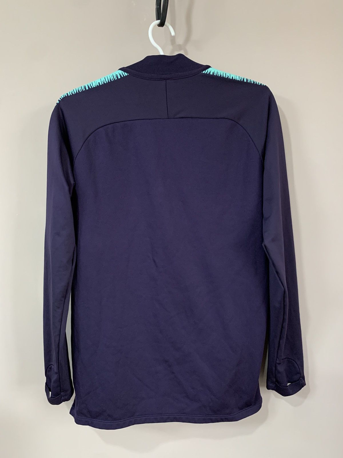 Nike Barcelona 1/3 Zip Training Football Sweatshirt Nike Soccer Size US M / EU 48-50 / 2 - 2 Thumbnail