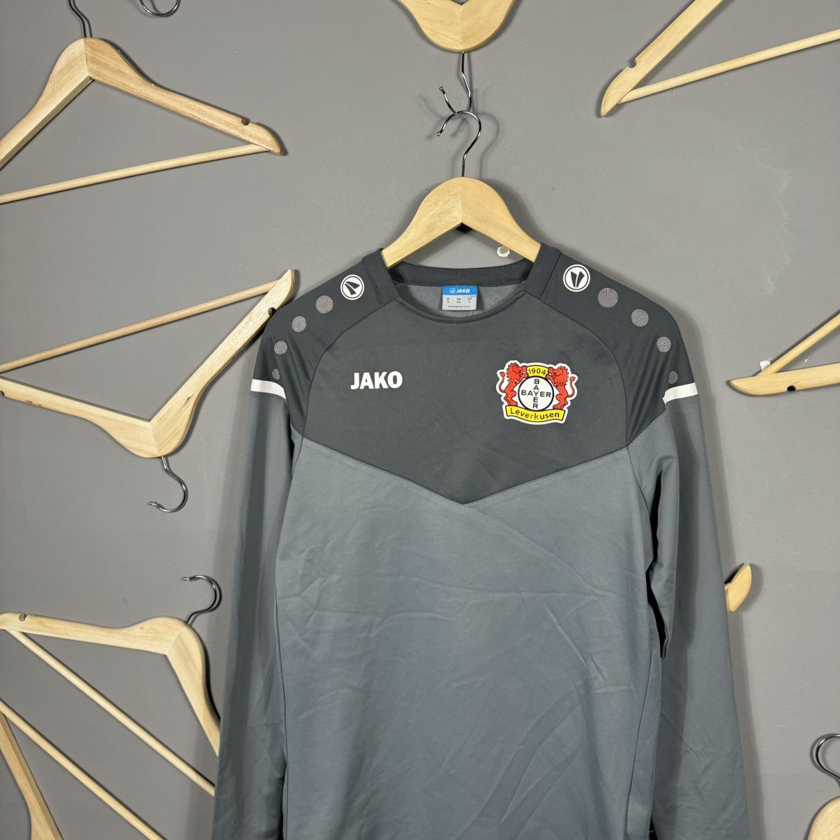 Vintage Jako Bayern 04 Soccer Crewneck Size US S / EU 44-46 / 1 - 2 Thumbnail