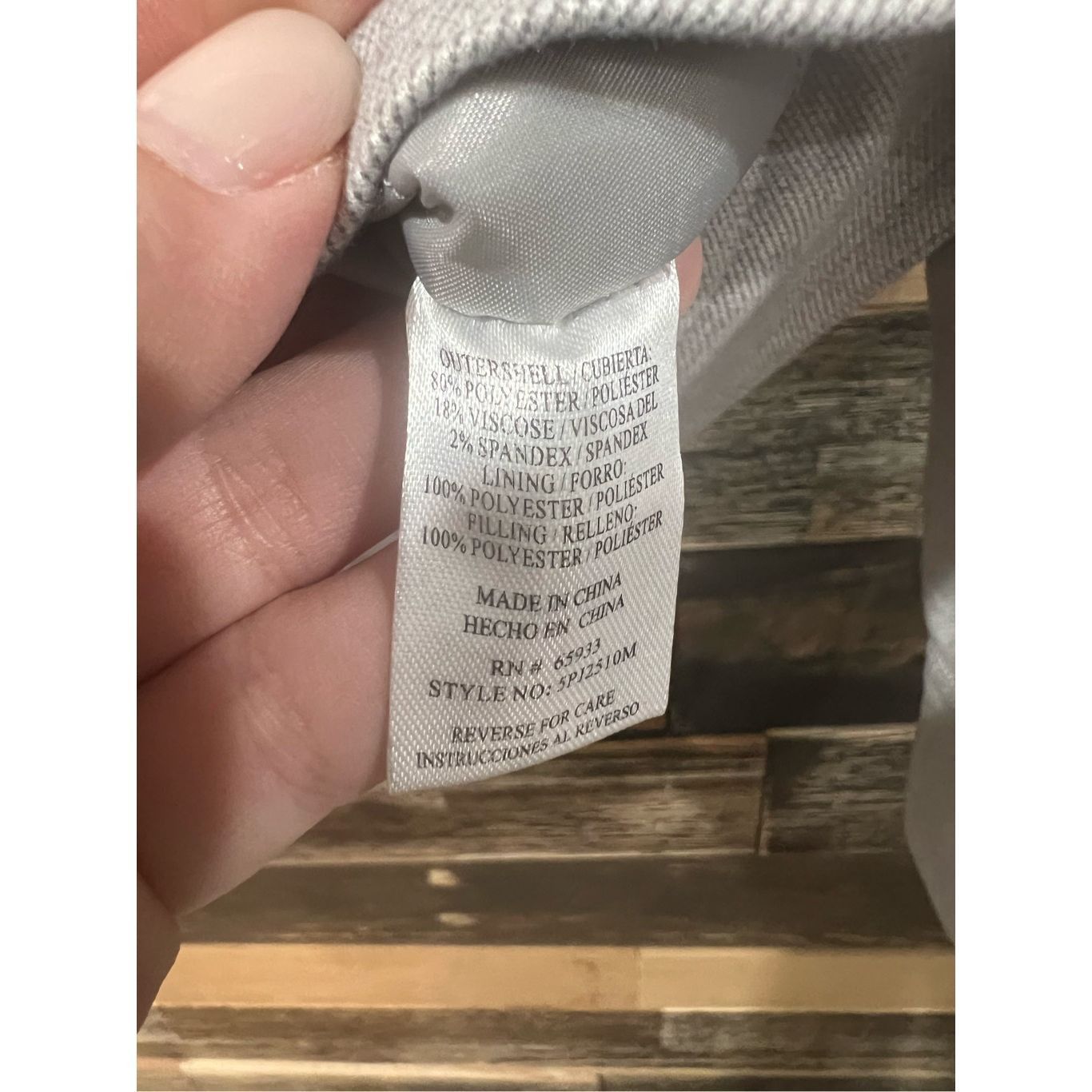 Other Belforte Black NWT light grey Adrian Jacket Bomper sz S Size US S / EU 44-46 / 1 - 7 Thumbnail