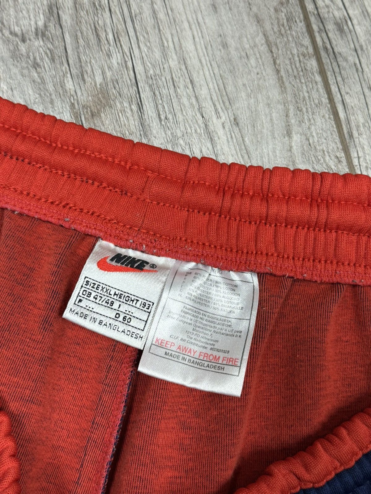 Nike × Vintage NIKE SPORTS PANTS VINTAGE BIG LOGO DRILL Y2K STYLE SIZE XXL Size US 38 / EU 54 - 2 Thumbnail