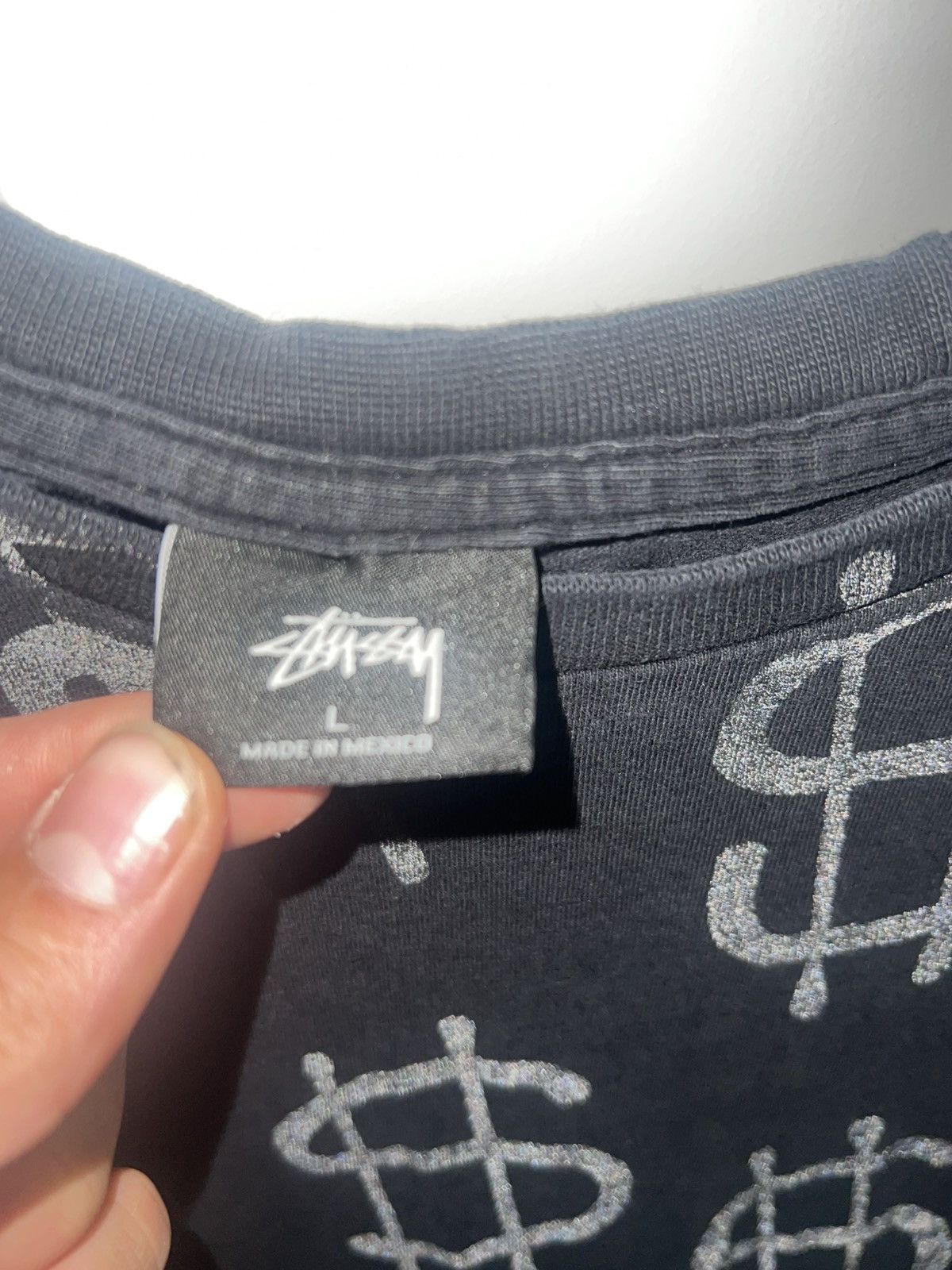 Stussy Vintage Stussy 3m $ Tee Size US L / EU 52-54 / 3 - 2 Thumbnail
