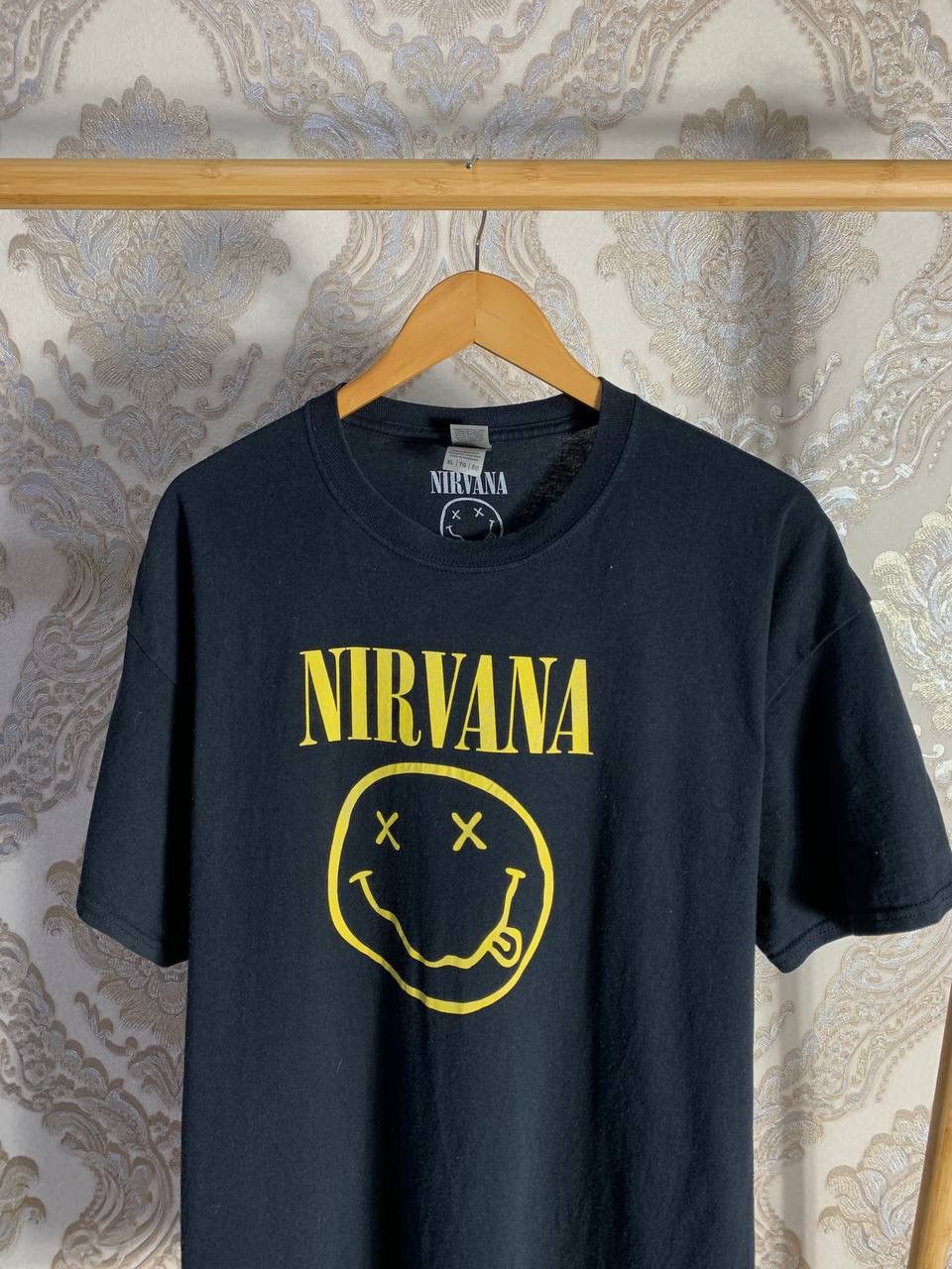 Nirvana × Vintage VERY RARE NIRVANA KURT COBAIN SMILE T-SHIRT BAND ROCK PUNK Size US XL / EU 56 / 4 - 2 Thumbnail