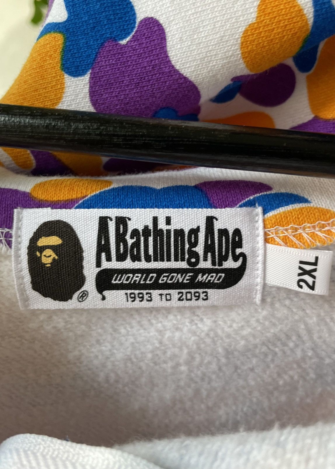 Bape BAPE LA Anniversary Camo Separate Shark Full Zip Hoodie Size US XXL / EU 58 / 5 - 8 Thumbnail