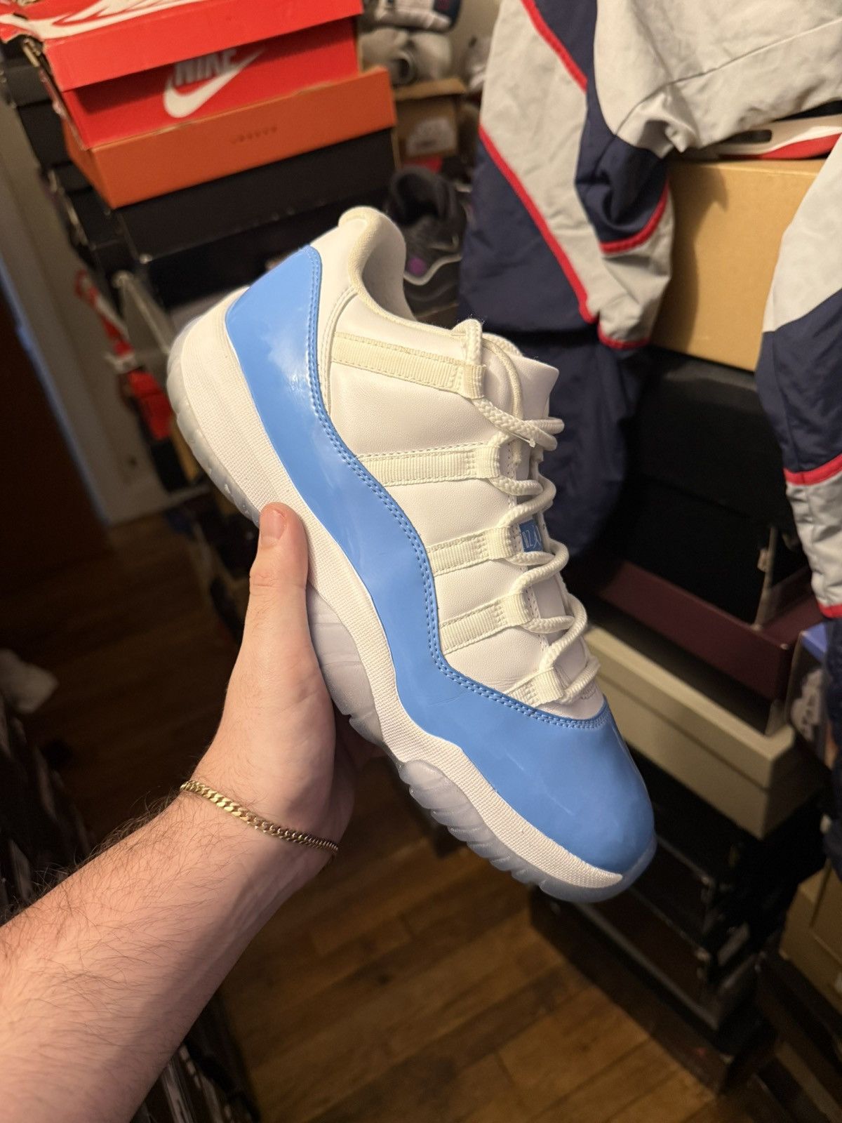 Jordan Brand Jordan retro 11 low university blue sz 10.5 Size US 10.5 / EU 43-44 - 1 Thumbnail