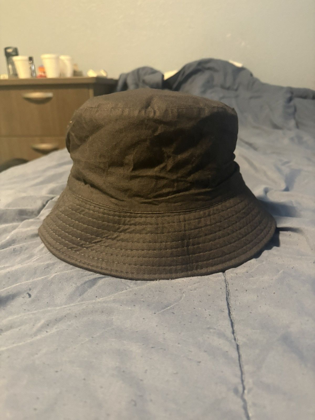 Other Black Bucket Hat Men Casual Solid Summer Adjustable One Size Size ONE SIZE - 1 Thumbnail