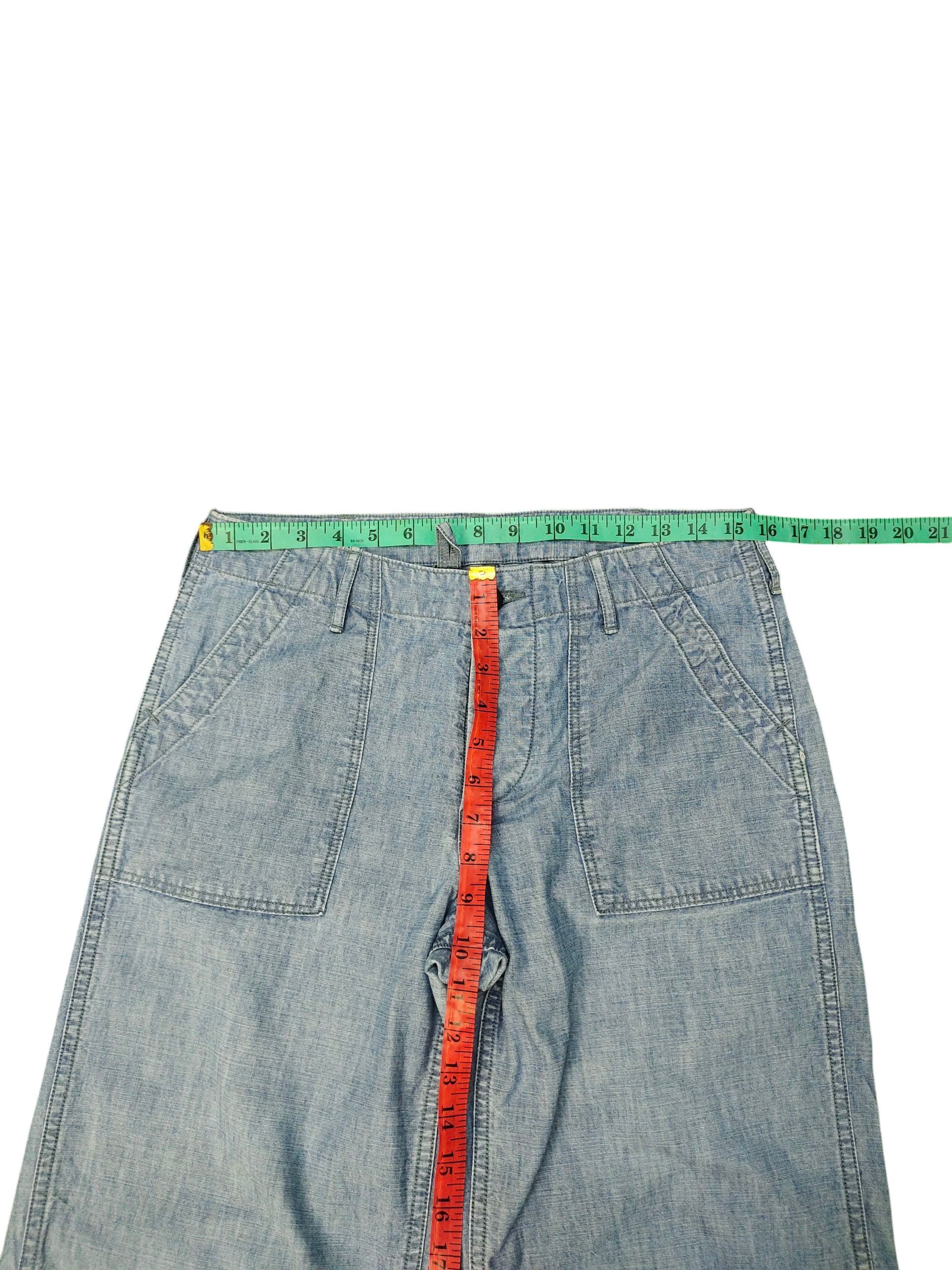 Danton Loose Pants Danton Buckle Back Fatigue Wide Leg Size US 32 / EU 48 - 14 Thumbnail