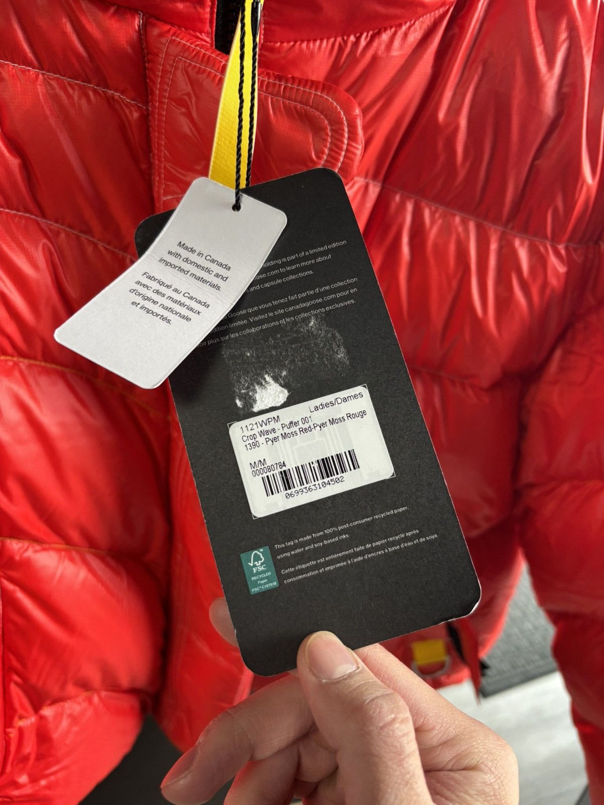 Canada Goose × Pyer Moss Canada Goose Crop Wave puffer jacket reversible Size M / US 6-8 / IT 42-44 - 12 Thumbnail