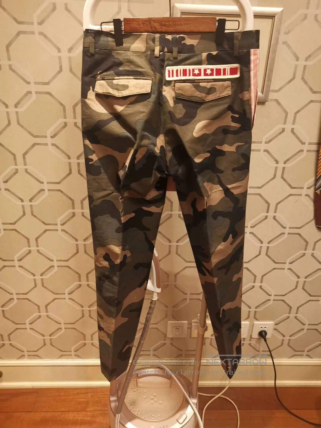 Valentino Valentino Camo Beaded Casual Pants. Size US 30 / EU 46 - 2 Thumbnail