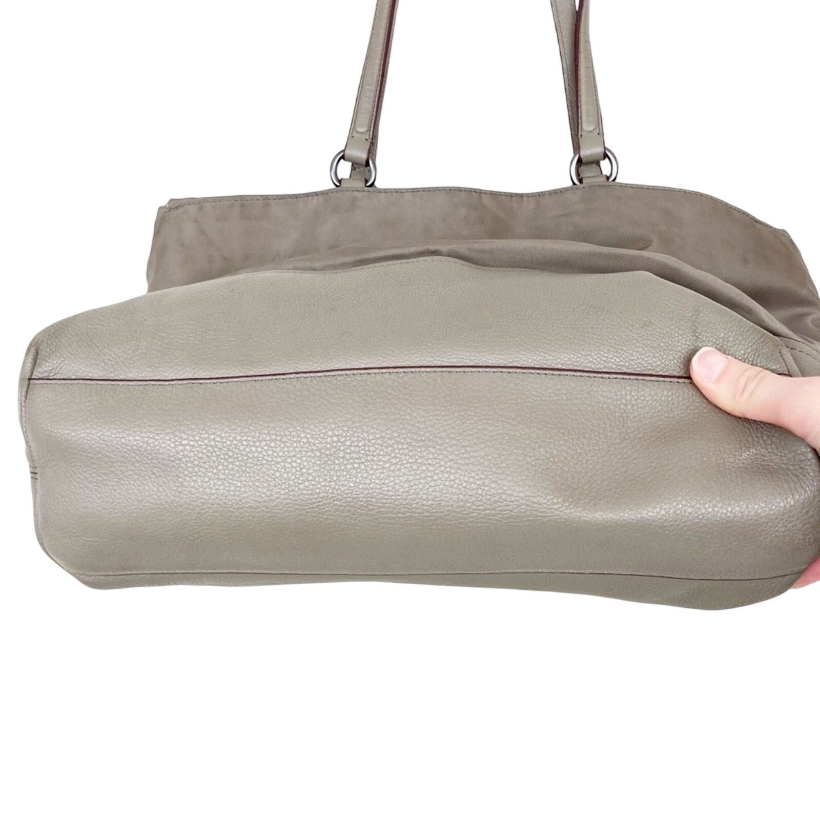 Coach Coach Nylon and Leather Tote Shoulder Bag F57903 Size ONE SIZE - 7 Thumbnail