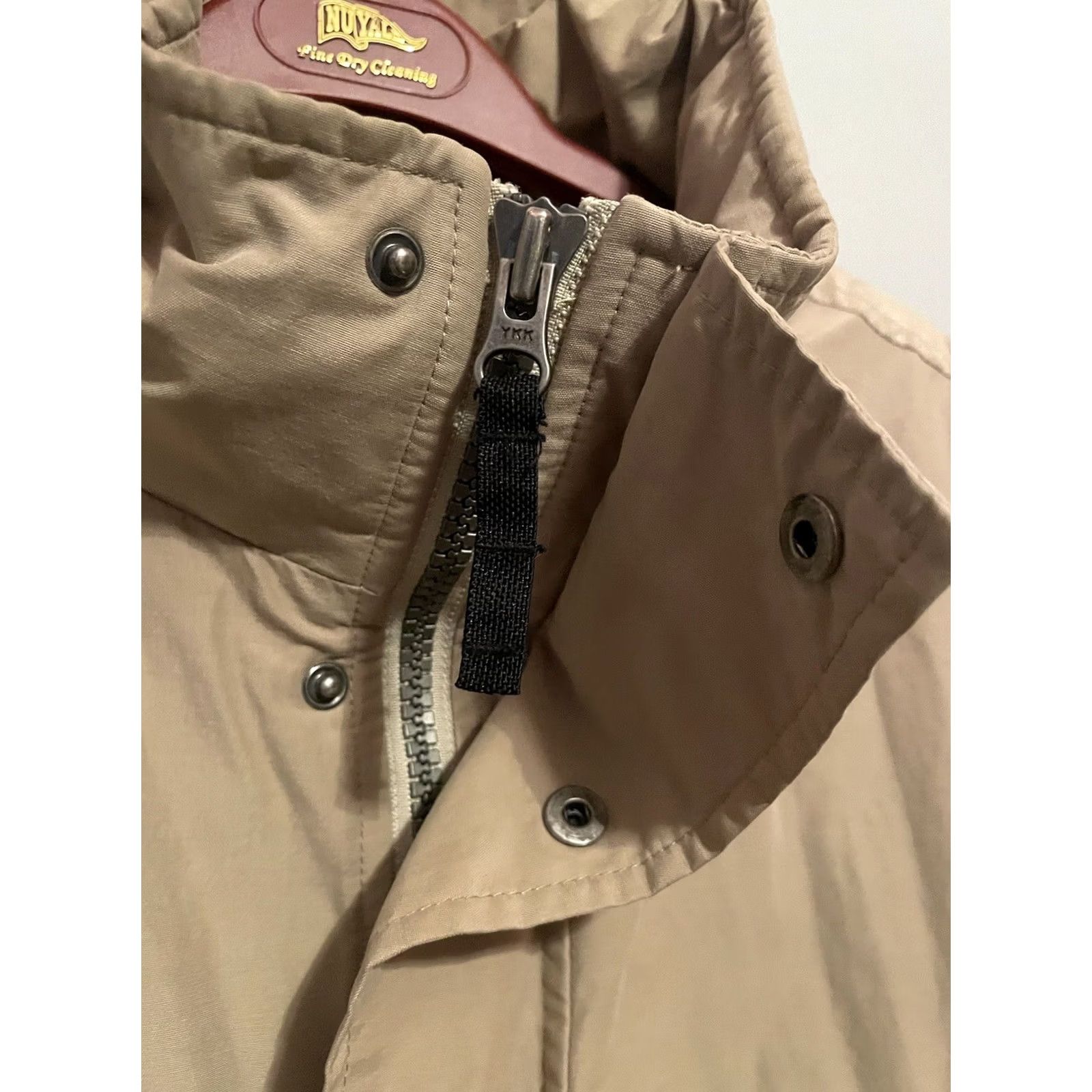 Polo Ralph Lauren VTG Polo Ralph Lauren Mens Jacket Hooded Full Zip Khaki Beige L Size US L / EU 52-54 / 3 - 3 Thumbnail