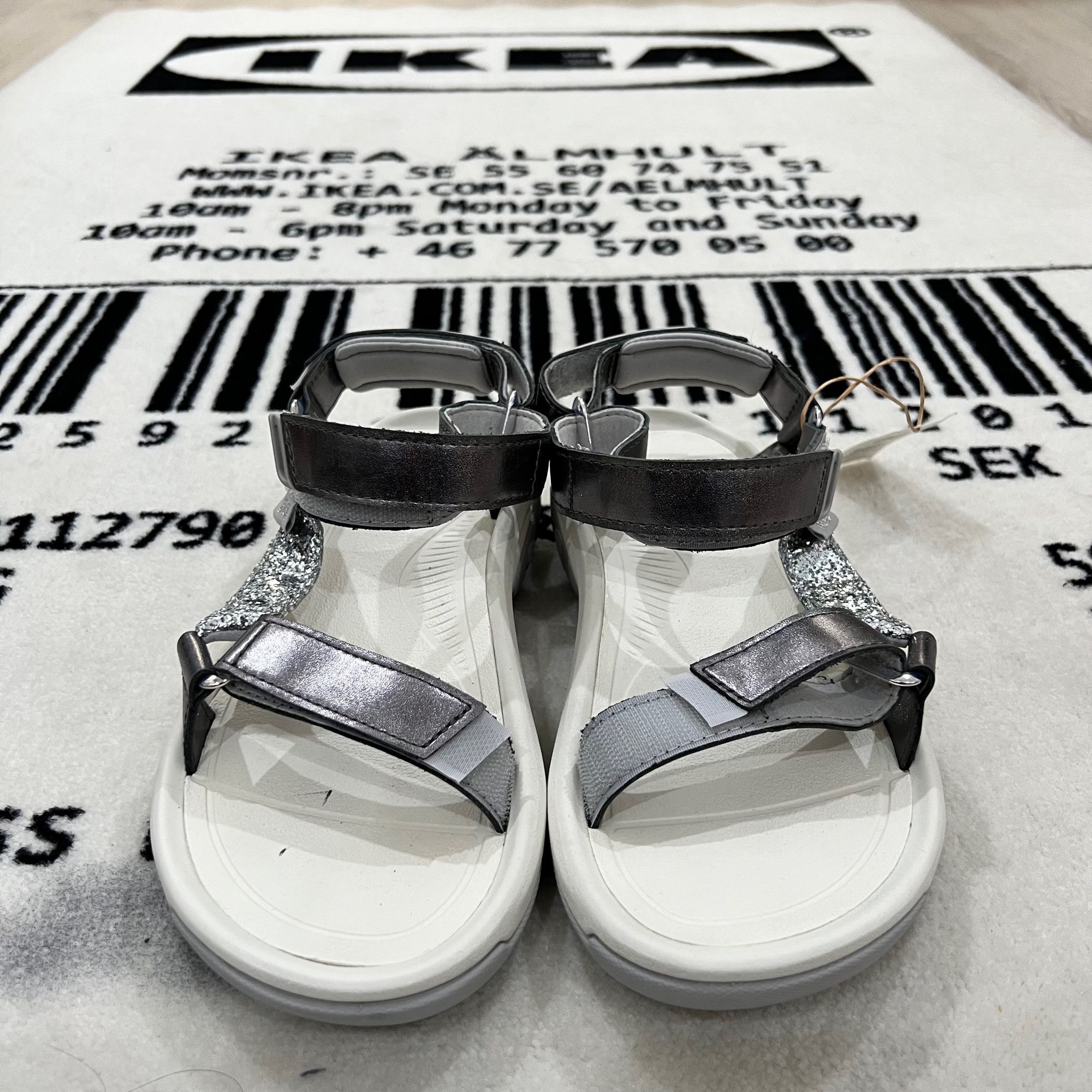 Teva Teva X Christian Cowan Silver XLT2 Hurricane Strap Sandals Size US 7 / IT 37 - 2 Thumbnail