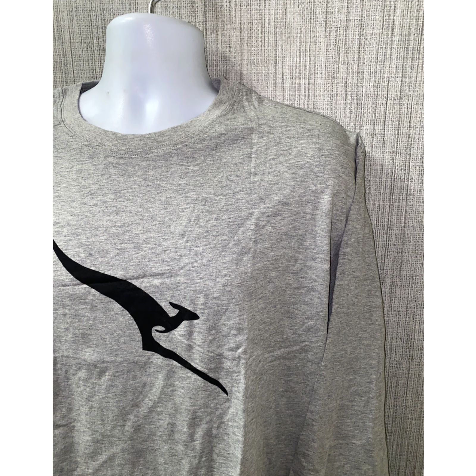 Morrissey Morrissey For Qantas Mens Gray Long Sleeve Graphic T-Shirt L/XL Size Regular Cotton Shirt Mens Size US L / EU 52-54 / 3 - 2 Thumbnail