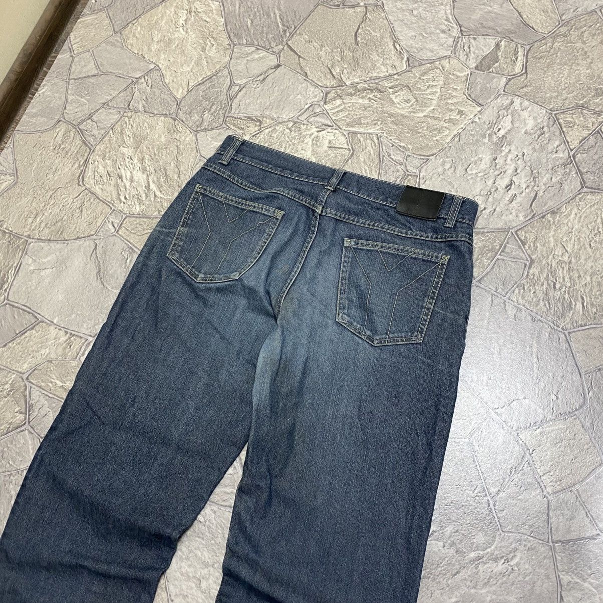 Yves Saint Laurent Vintage YSL Yves Saint Laurent Jeans Big Logo 90s Size US 36 / EU 52 - 2 Thumbnail