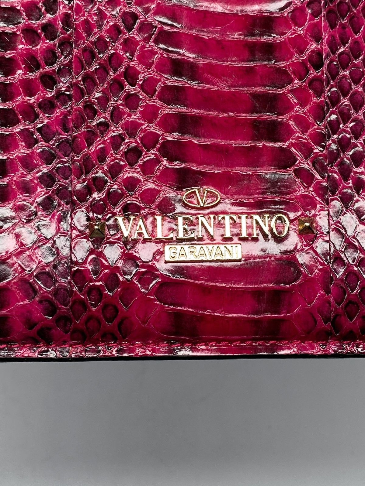 Valentino Valentino Garavani Snake Embossed Leather iPad Mini Case Size ONE SIZE - 5 Thumbnail