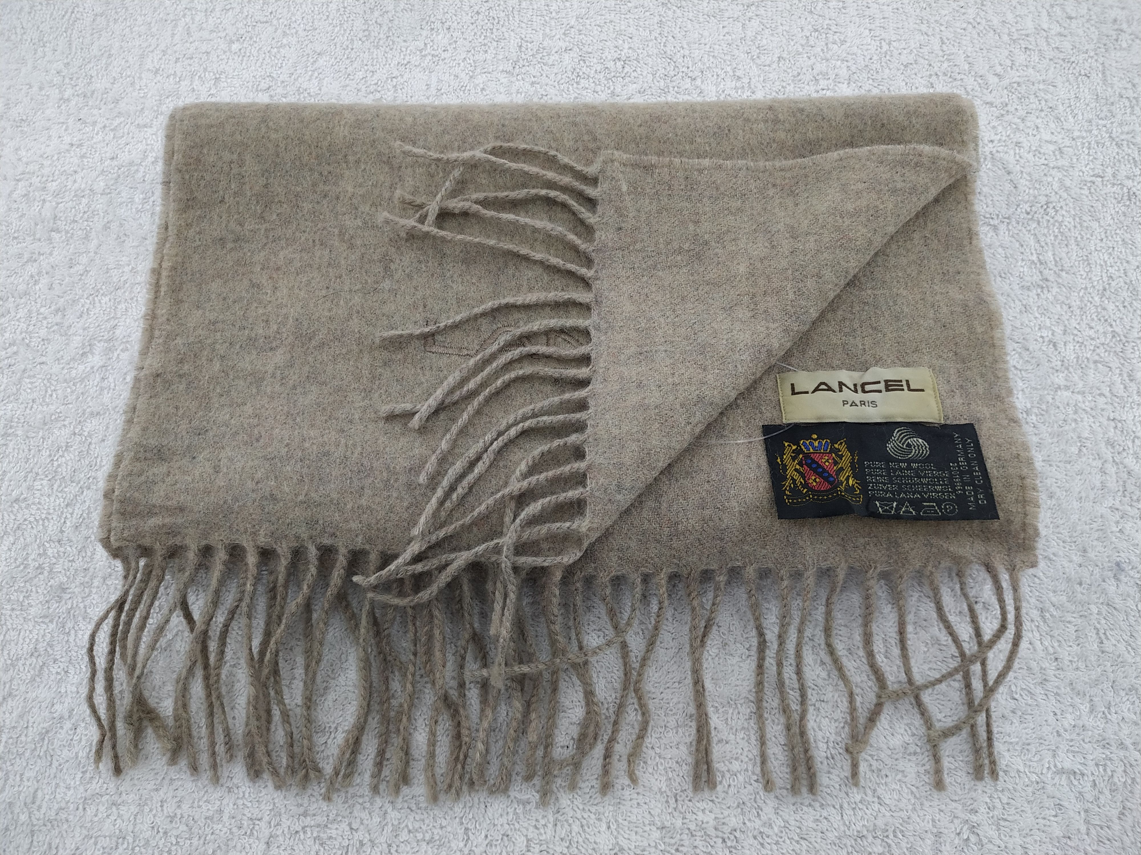 Lancel Vintage Lancel Scarf/Muffler/Neckwear MF458 Size ONE SIZE - 4 Thumbnail