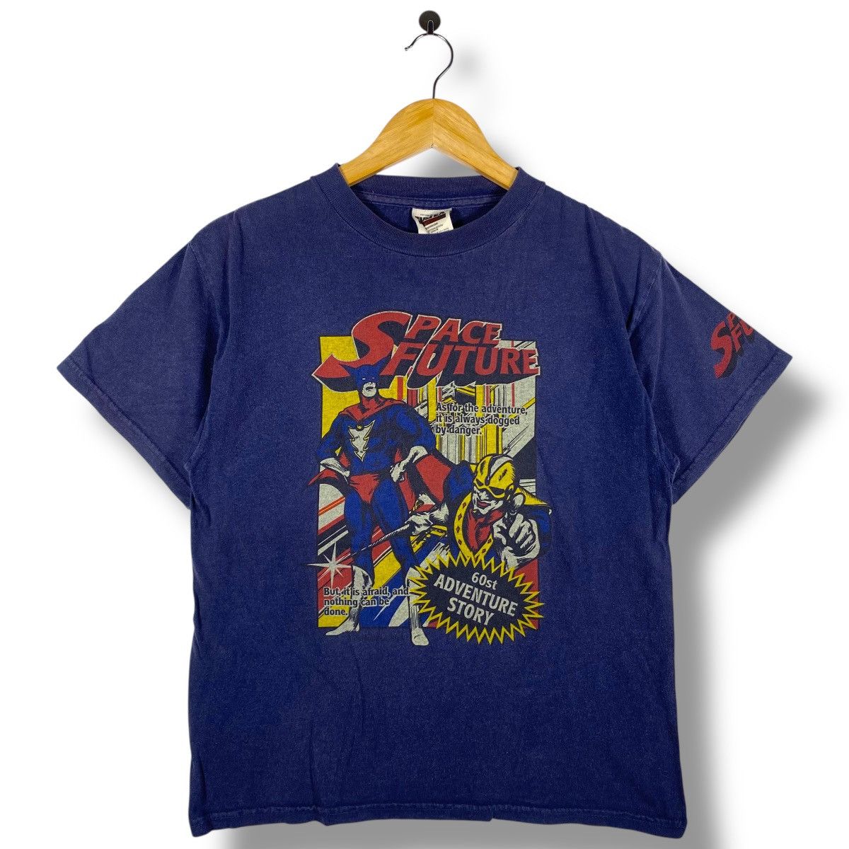 Cartoon Network × Vintage Vintage 90's SPACE FUTURE American Sci-Fi Comics Graphic Tee Size US L / EU 52-54 / 3 - 1 Thumbnail