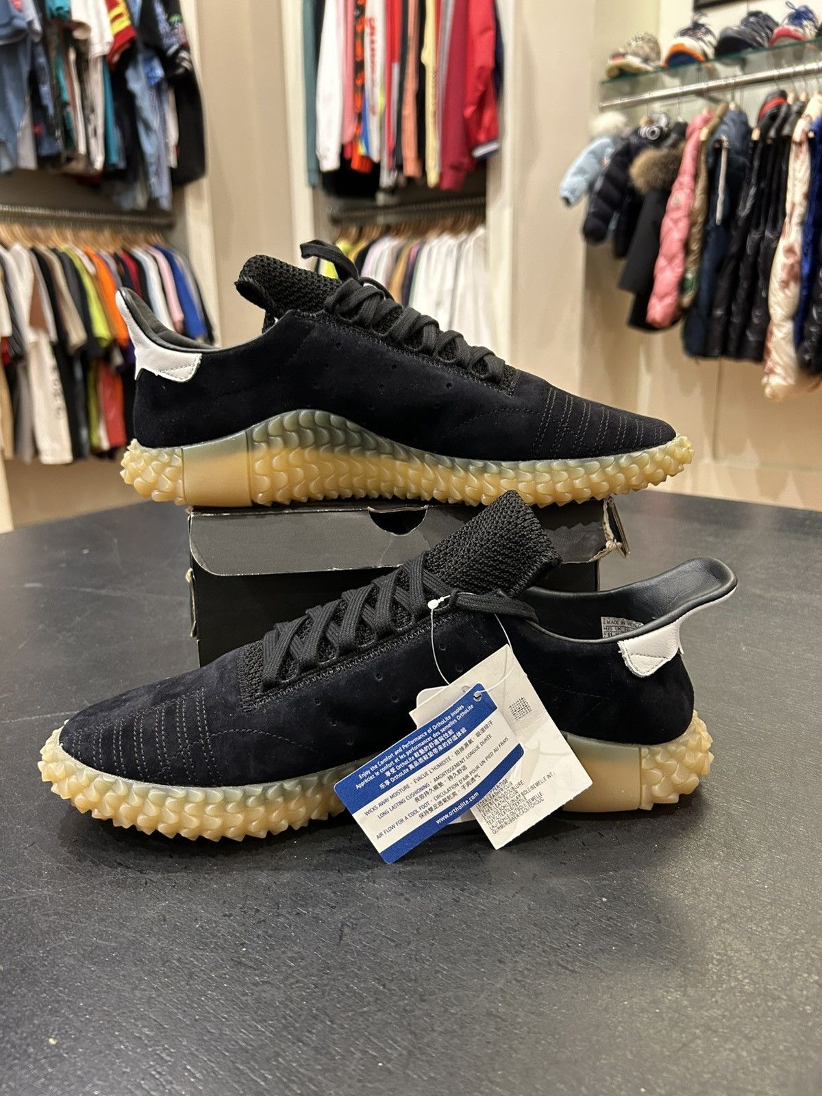 Adidas Adidas Kamanda Black Gum Size US 11 / EU 44 - 2 Thumbnail