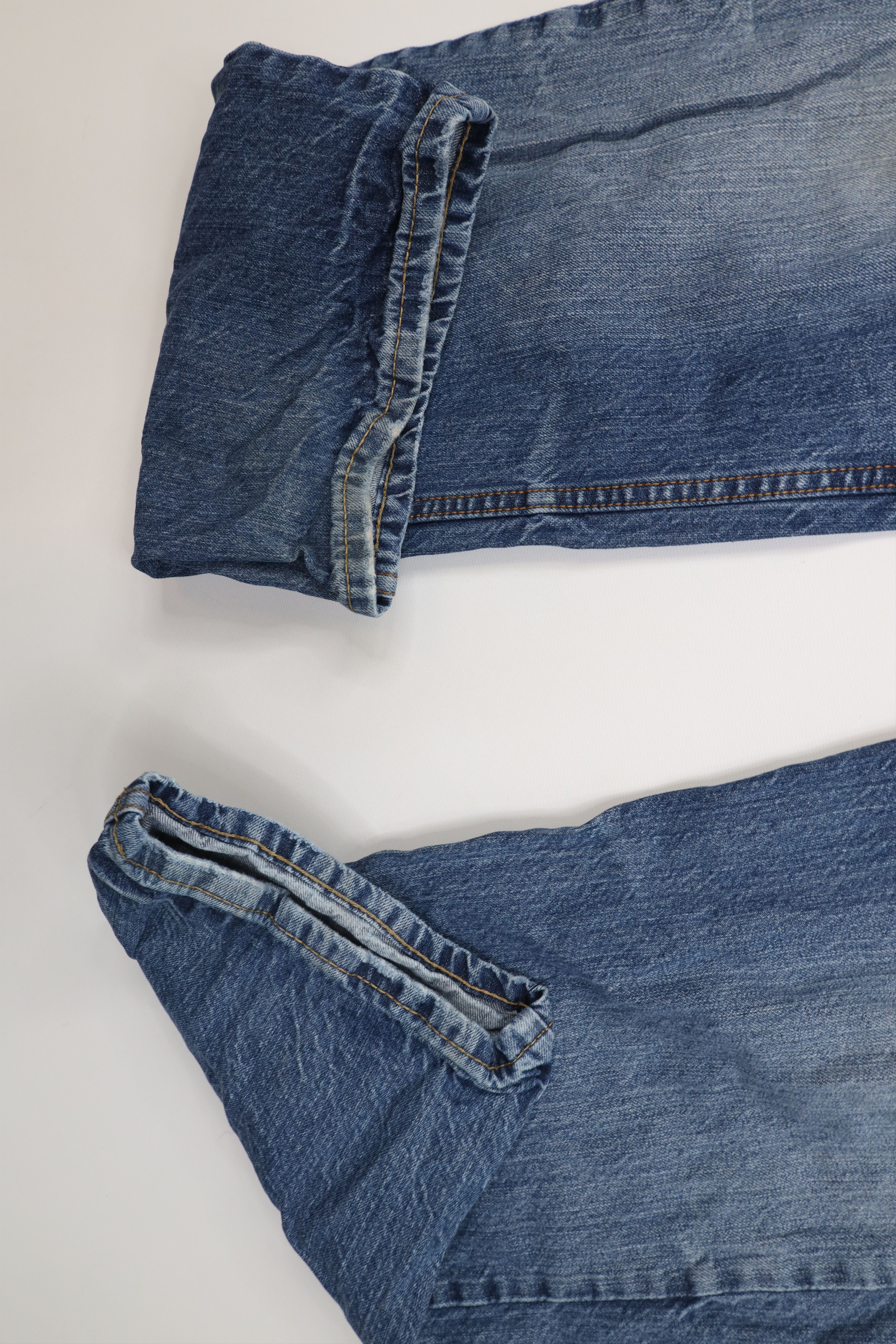 Aeropostale Vintage Y2K Aeropostale Essex Straight Wide Leg Jeans Blue Size US 38 / EU 54 - 5 Thumbnail
