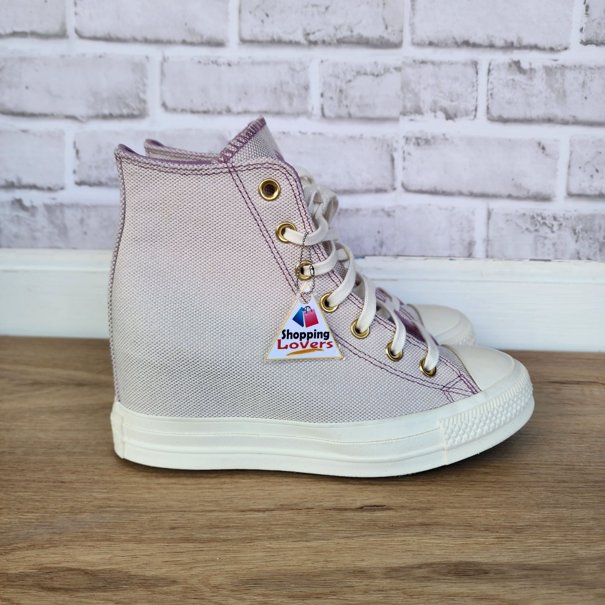 Converse ⭐Converse Chuck Taylor Wedge Platform Hi 7.5 Womens shoes Sn Size US 7.5 / IT 37.5 - 14 Thumbnail