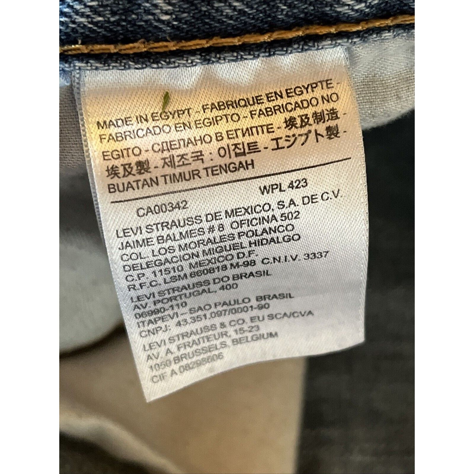 Levi's Levi's 505 Jeans Men's 36x31 Medium Wash Denim Cotton Blue Size US 36 / EU 52 - 9 Thumbnail