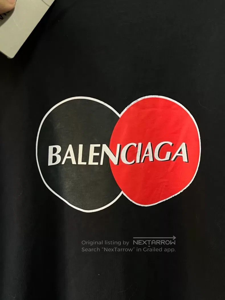 Balenciaga Balenciaga Mastercard Short Sleeve Size US M / EU 48-50 / 2 - 7 Thumbnail
