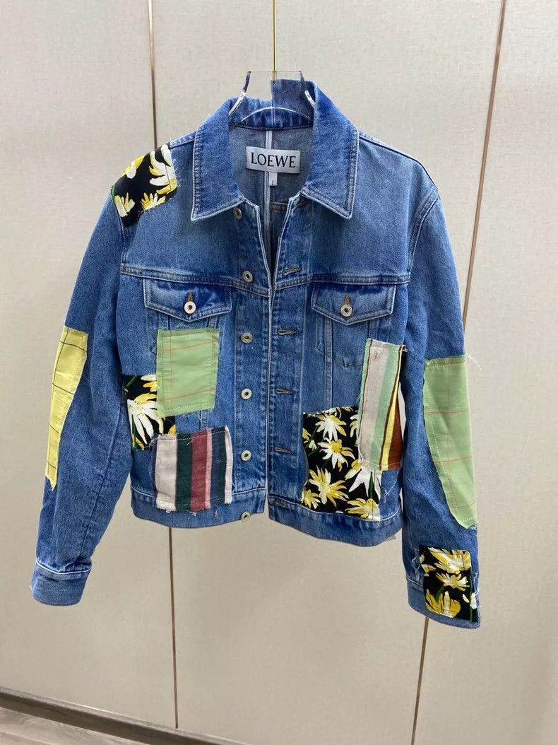 Loewe LOEWE Loose denim jacket Size S / US 4 / IT 40 - 1 Thumbnail