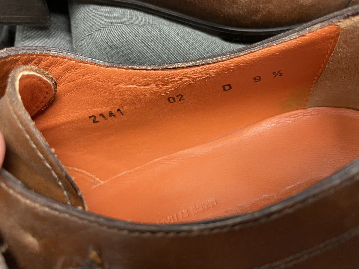 Santoni Double Monk Strap Shoe Size US 9.5 / EU 42-43 - 7 Thumbnail