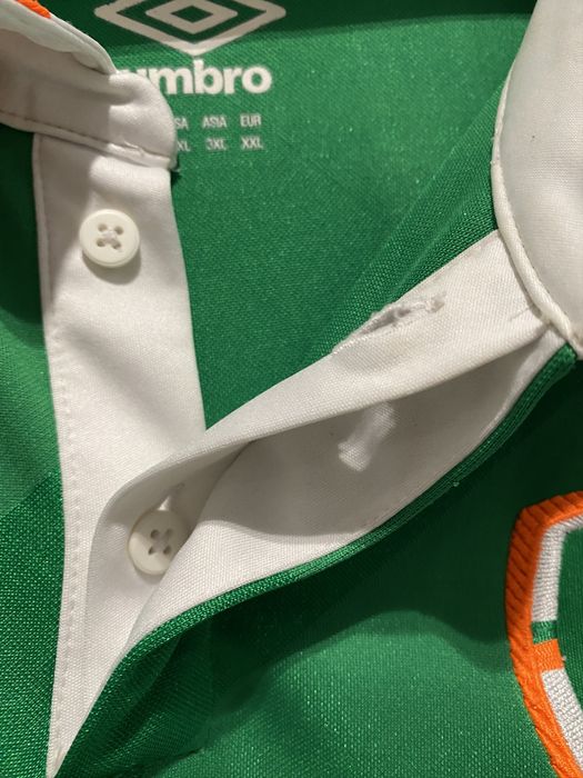 Ireland Umbro Vintage Football Soccer Shirt Jersey Size S 