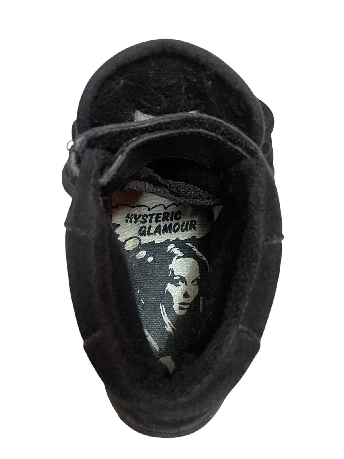 Hysteric Glamour Hysteric Glamour Black High Top Sneakers Size US 5 / IT 35 - 5 Thumbnail