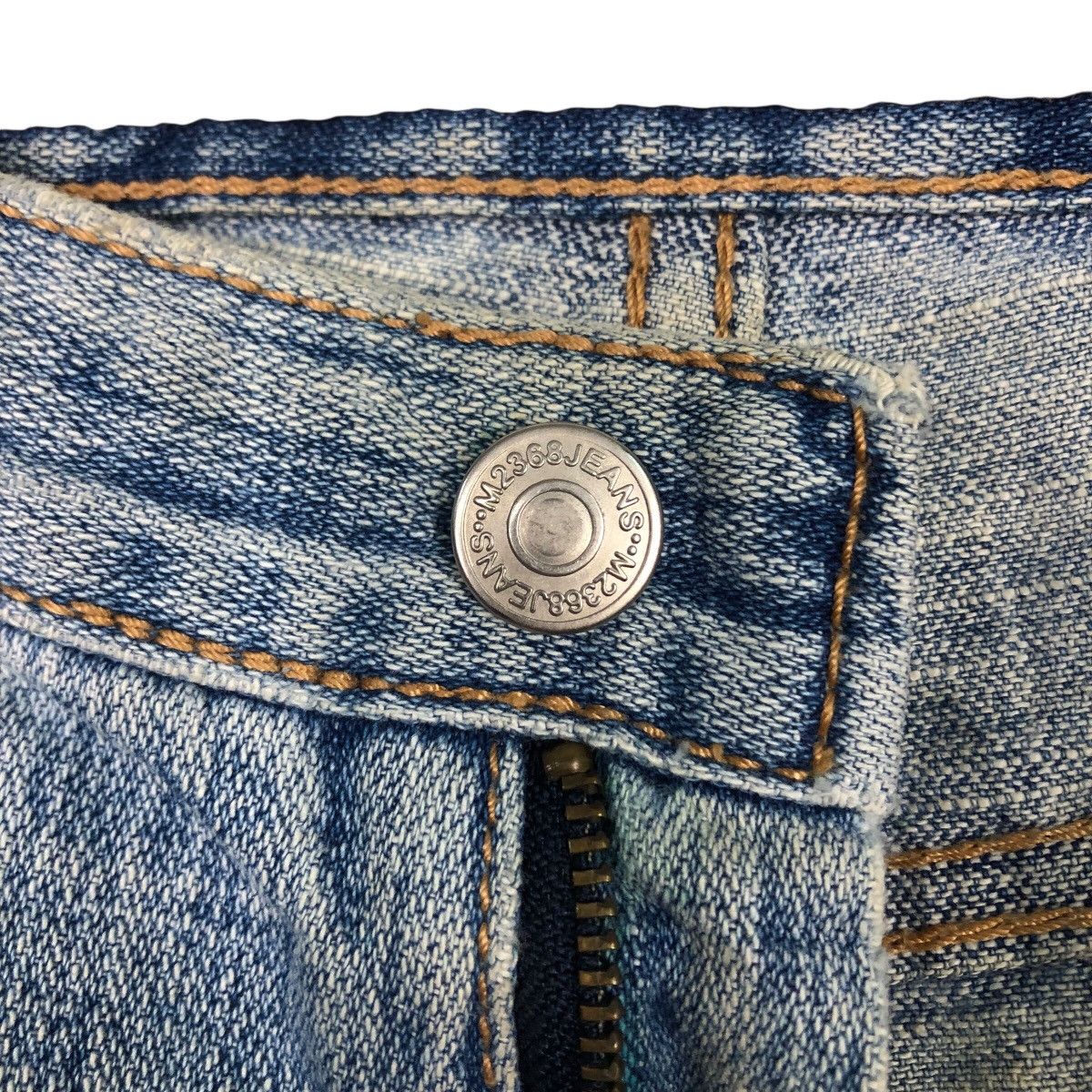 Japanese Brand Hysteric Glamour Vintage Distressed Straight Leg Denim Size 30" / US 8 / IT 44 - 21 Thumbnail