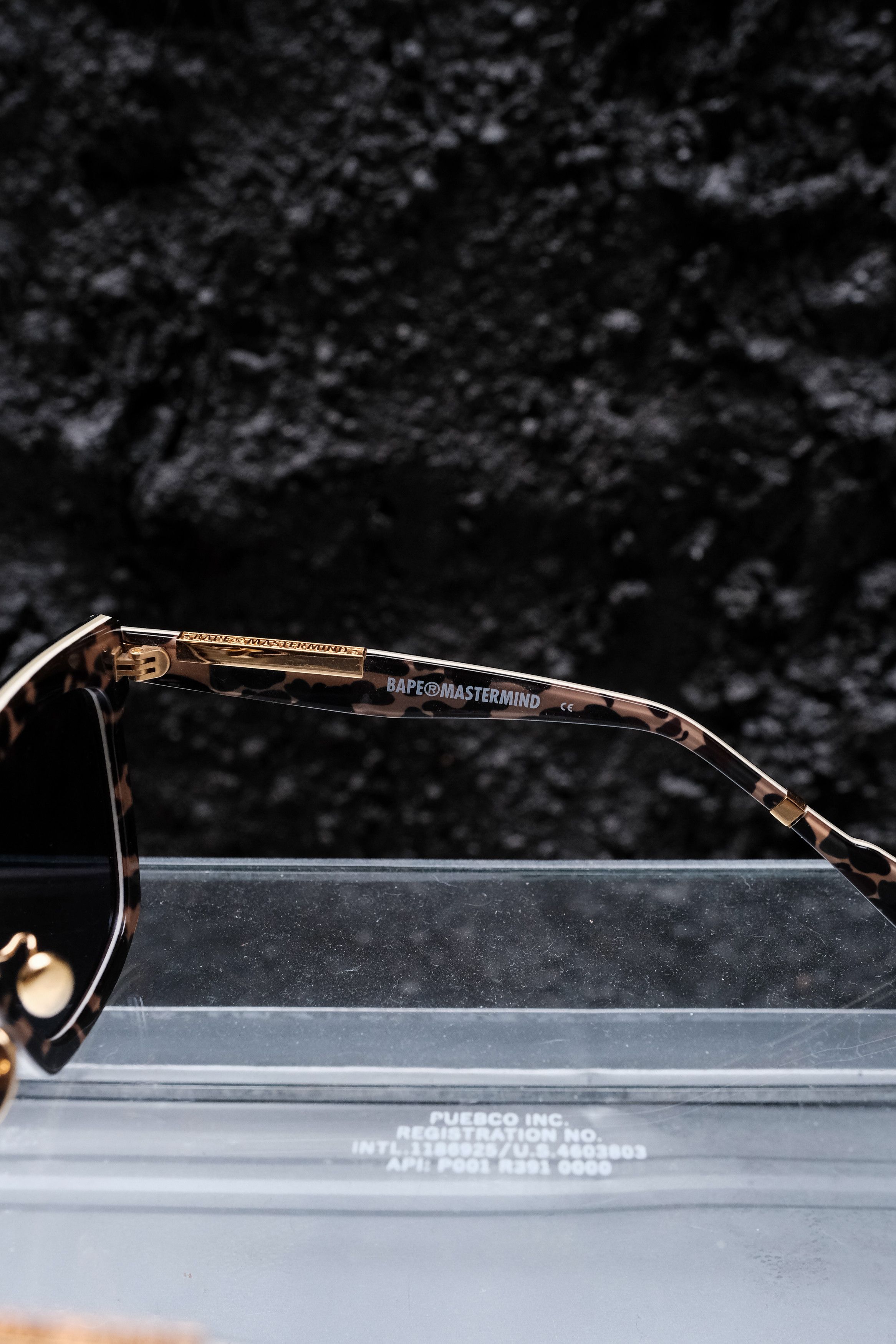 Bape × Mastermind Japan A BATHING APE × mastermind JAPAN BMJ002 Sunglasses Size ONE SIZE - 4 Thumbnail