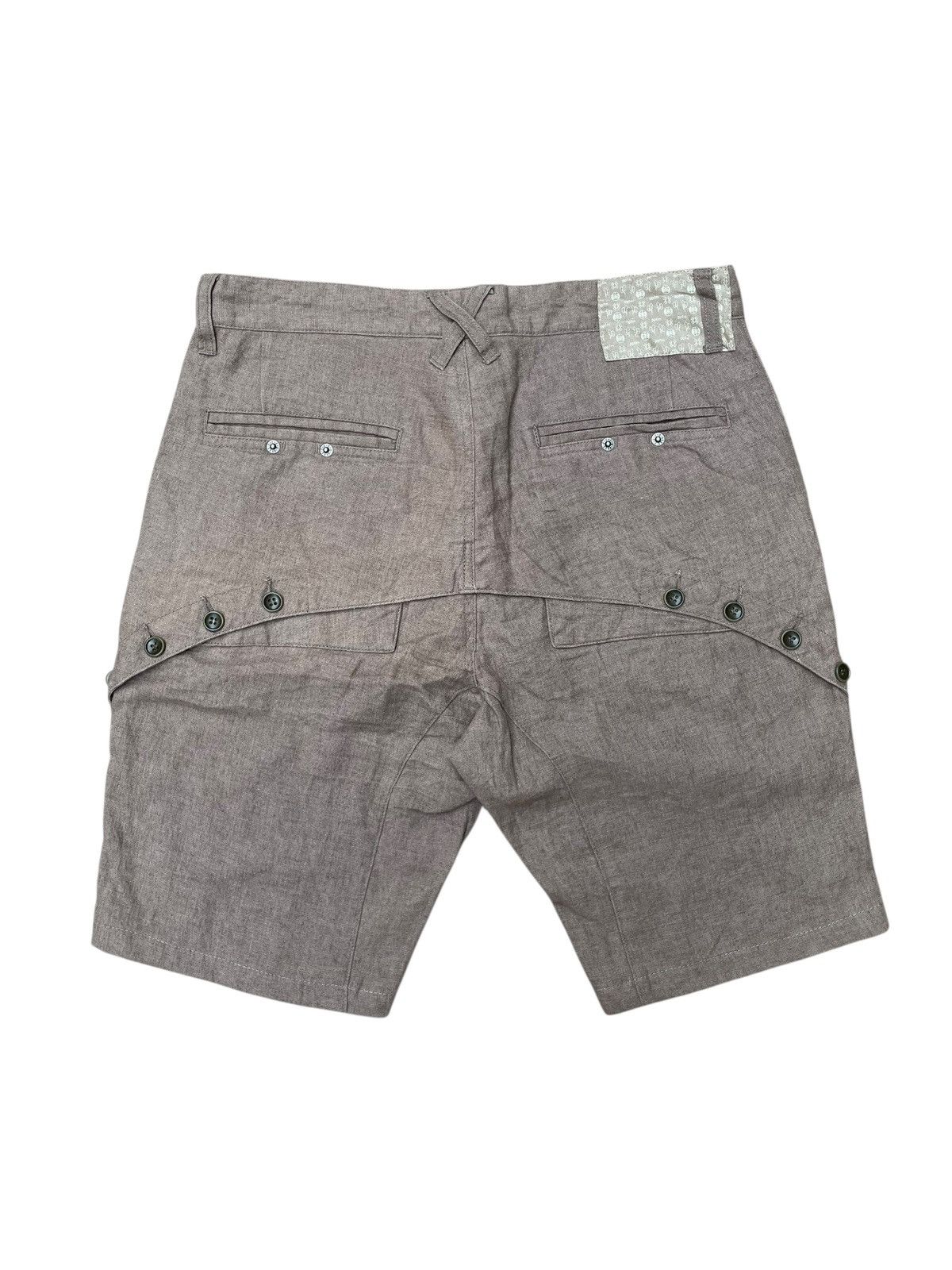 PPFM 2000s PPFM - Napoleon Pants Open Flap Button Short Size US 32 / EU 48 - 3 Thumbnail