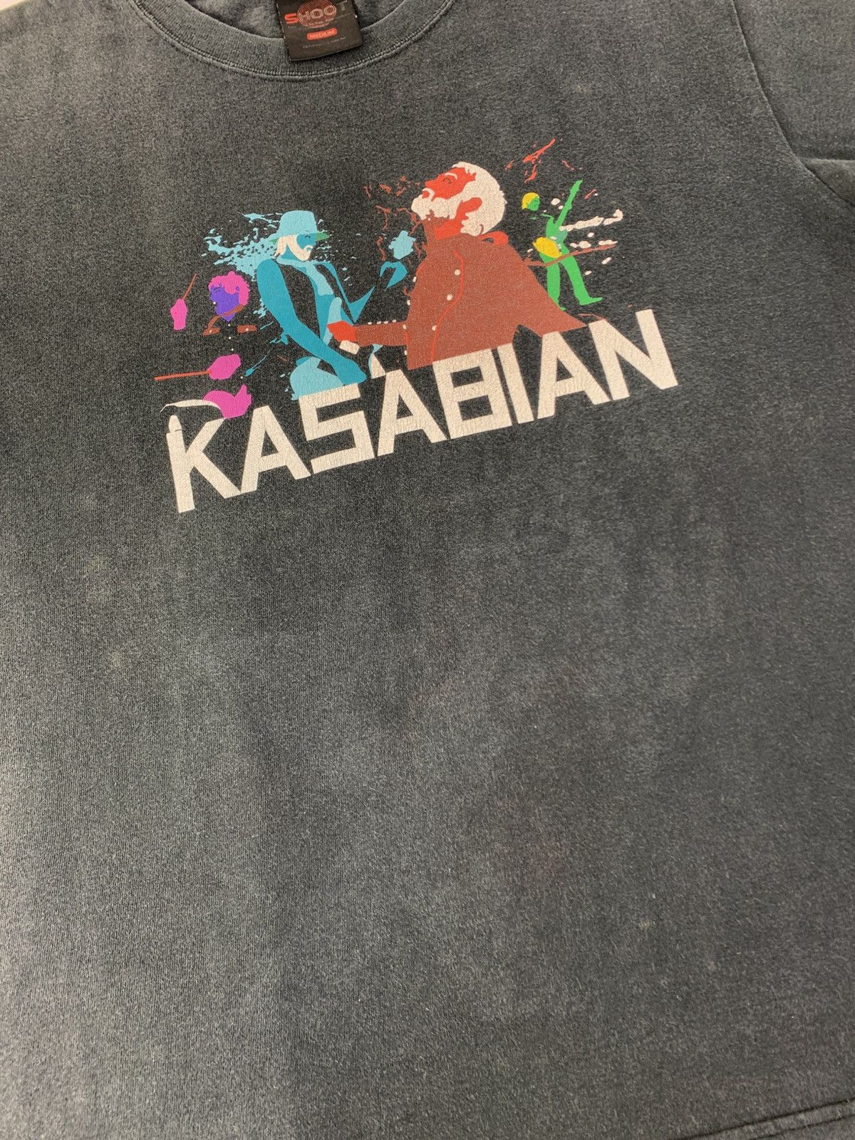 Band Tees × Rock Revival × Vintage Y2k Kasabian English Rock Band Britpop Empire Japan Tour 07 Size US L / EU 52-54 / 3 - 4 Thumbnail